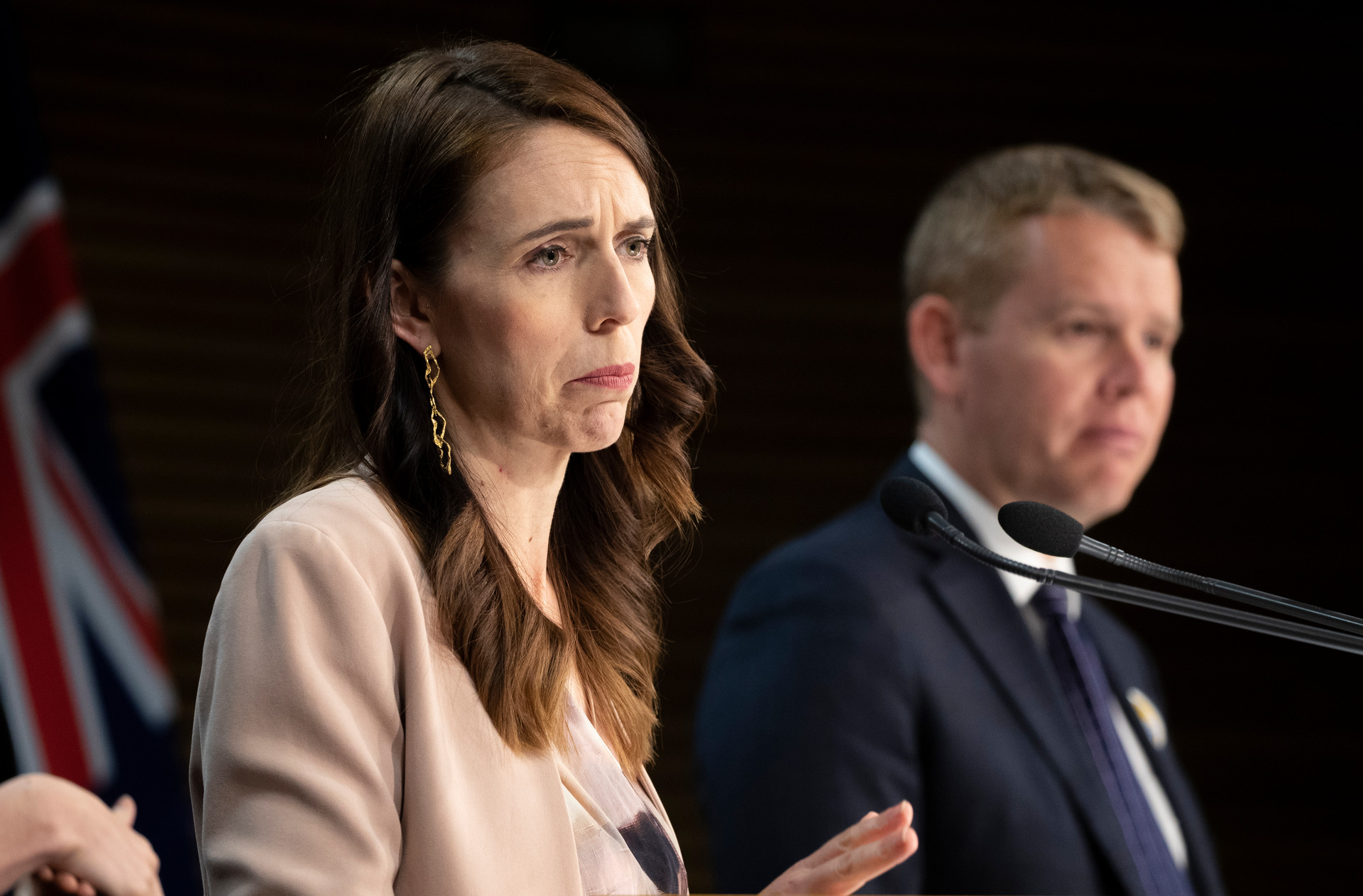 Prime Minister Jacinda Ardern says the Government can't be on every street corner to check if anyone is breaking the speed limit. Photo / Mark Mitchell