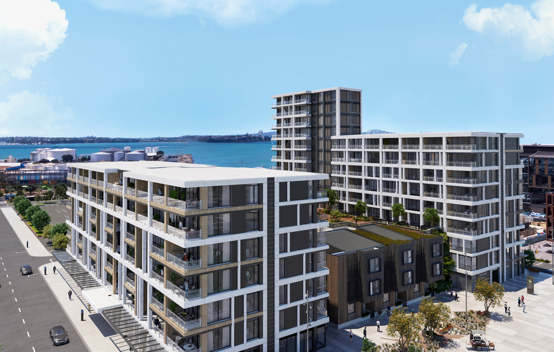 Plans for the new 30 Madden Street by Willis Bond. Photo / supplied