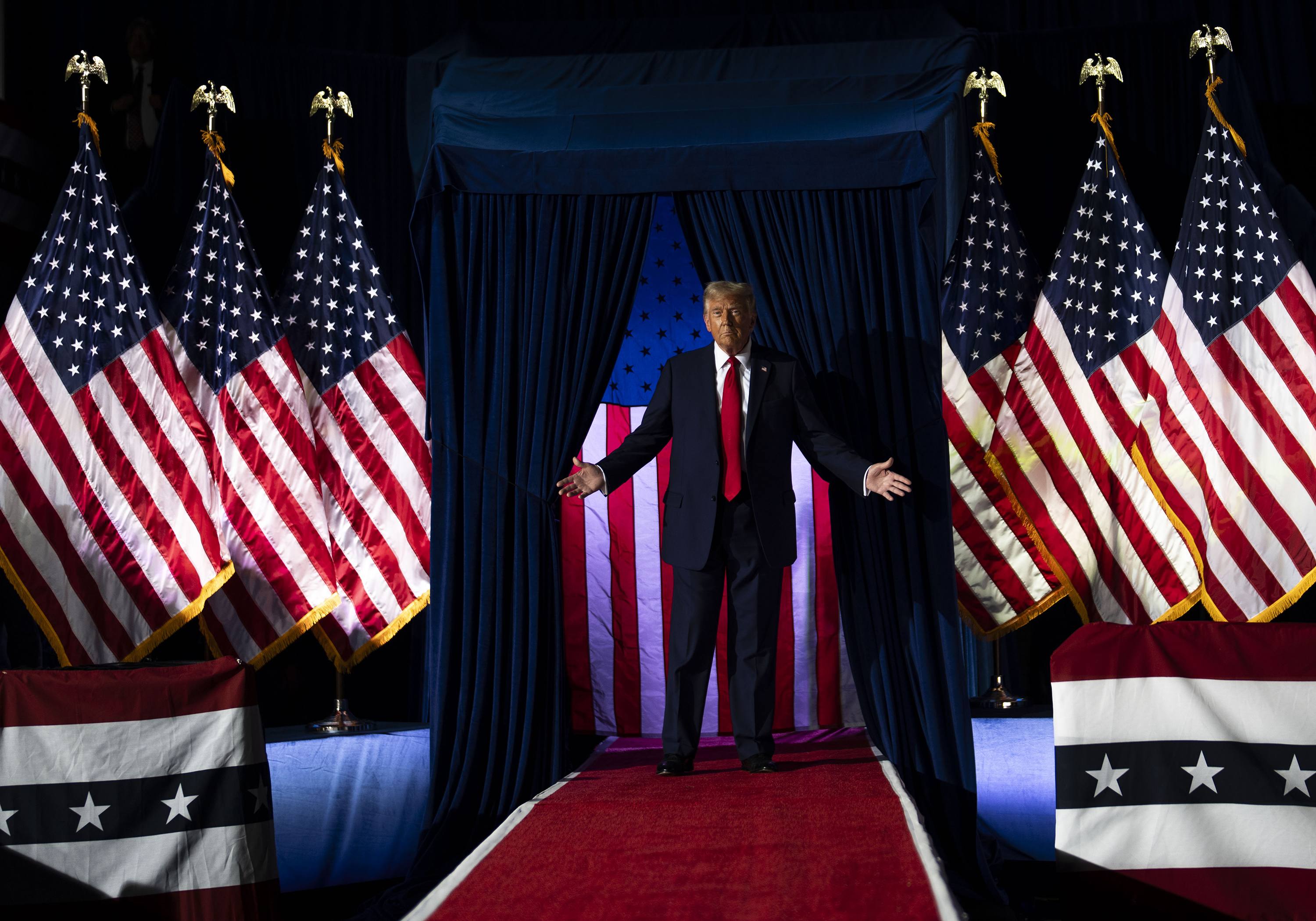 President-elect Donald Trump is again poised to tap unconventional picks for the top ranks of his cabinet. Photo / Doug Mills, The New York Times