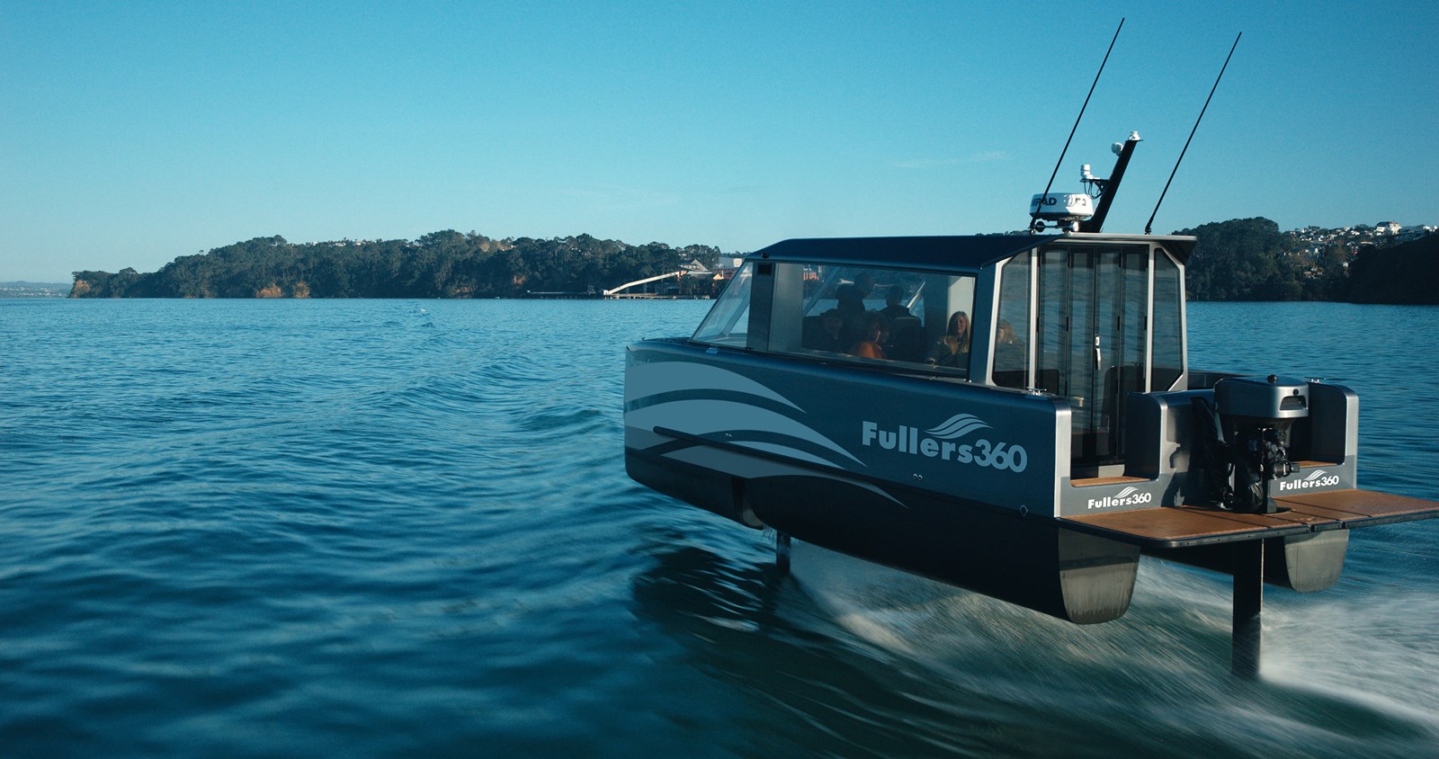 Fullers recently bought a $1m electric hyrofoiling runaroudn from Auckland e-boat startup Vessev - which also has much larger vessles in the works. The ferry operator also bankrolled early work on the two hybrid ferries on the way for the workhorse Devonport-to-CBD run. Fullers CEO Mike Horne says electric boats are cheaper to run and lower maintenance.