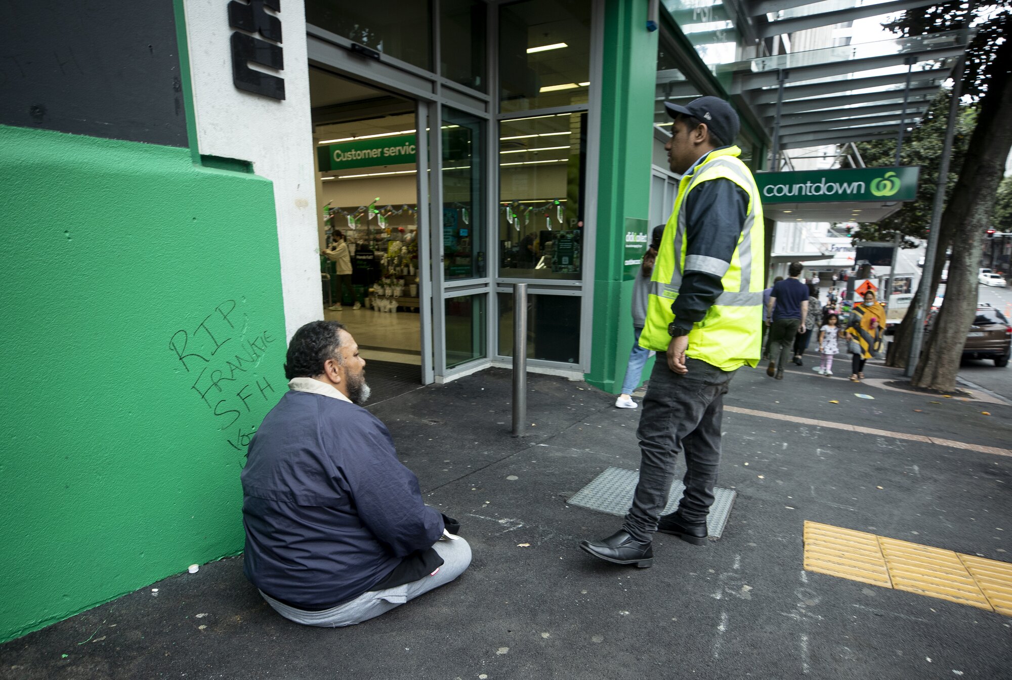 Victoria St West is among the Auckland city centre areas where homeless people are often seen. Photo / Dean Purcell