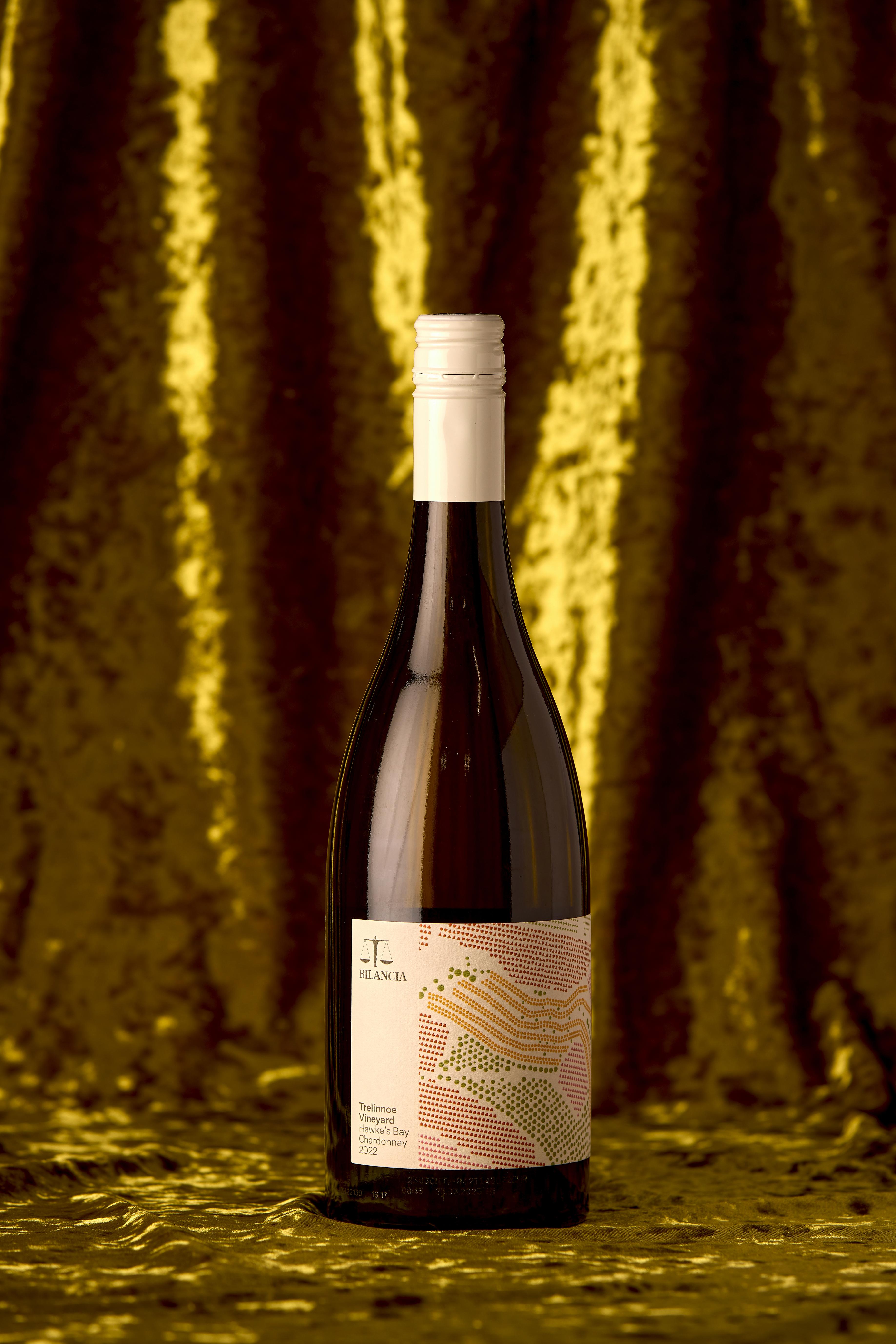Bilancia Trelinnoe Vineyard Hawke's Bay Chardonnay 2022. Photo / Babiche Martens