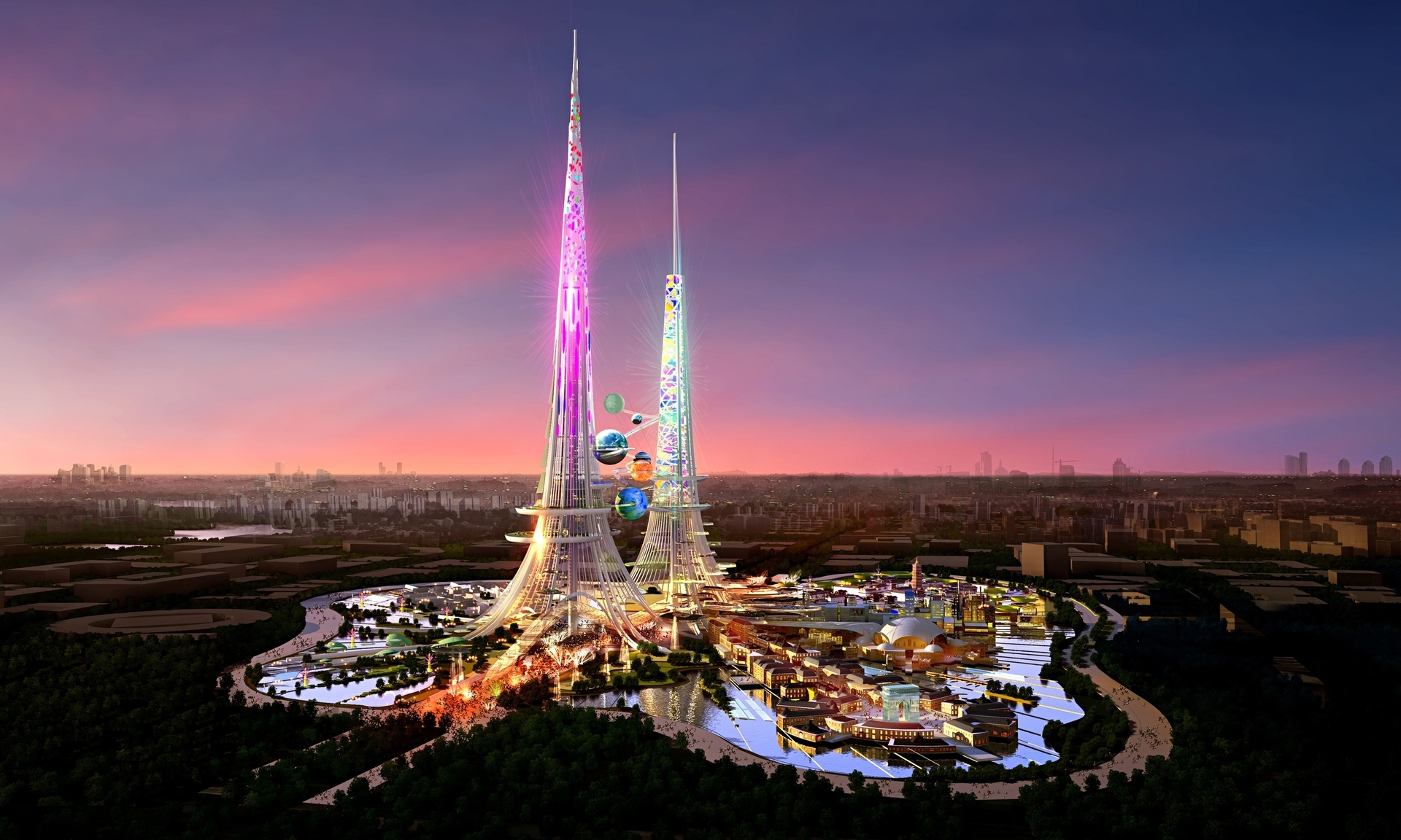 1km Tall Chinese Structures To Tower Over The World Nz Herald