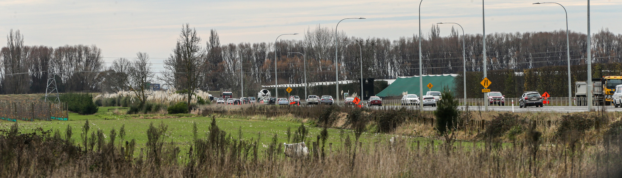 The Hawke's Bay Expressway is currently two lanes but is proposed to become a four-lane highway. Photo / Paul Taylor