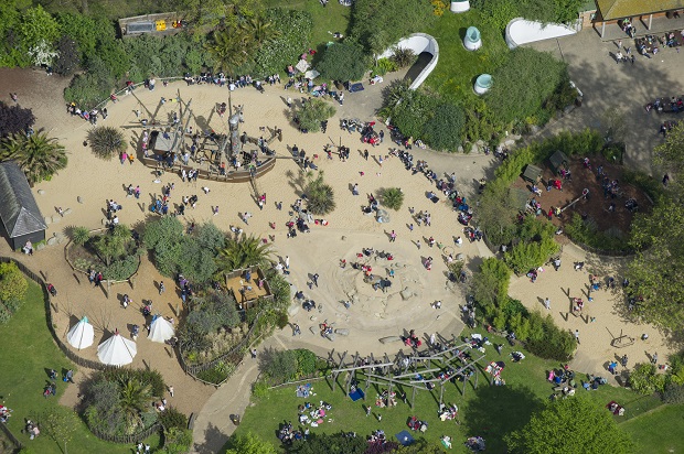 The Princess of Wales Memorial Playground in Kensington Gardens, London. Photo / Getty Images