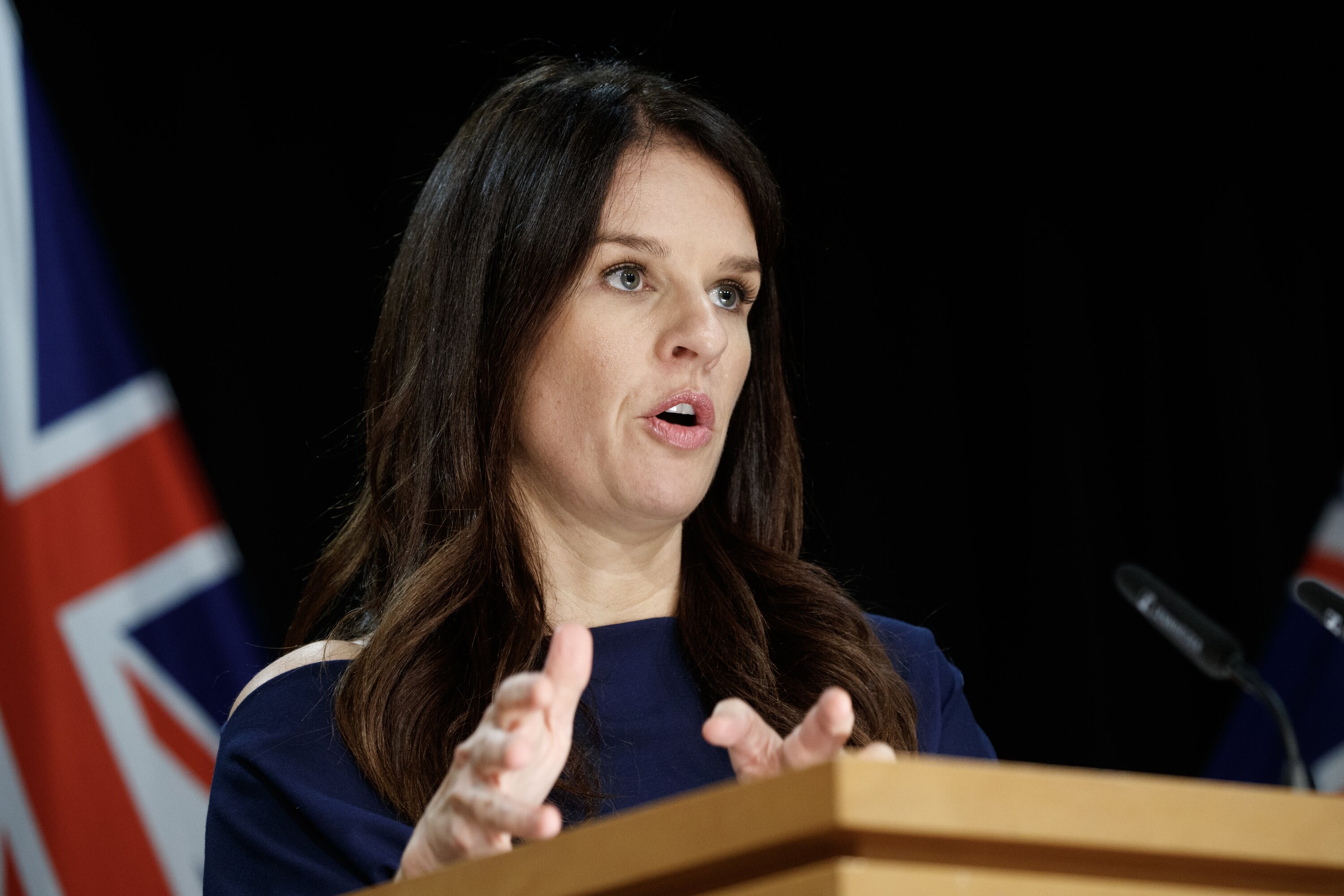 Minister for Education Erica Stanford said an estimated 680 more secondary teachers would be needed within the next three years. Photo / Mark Mitchell