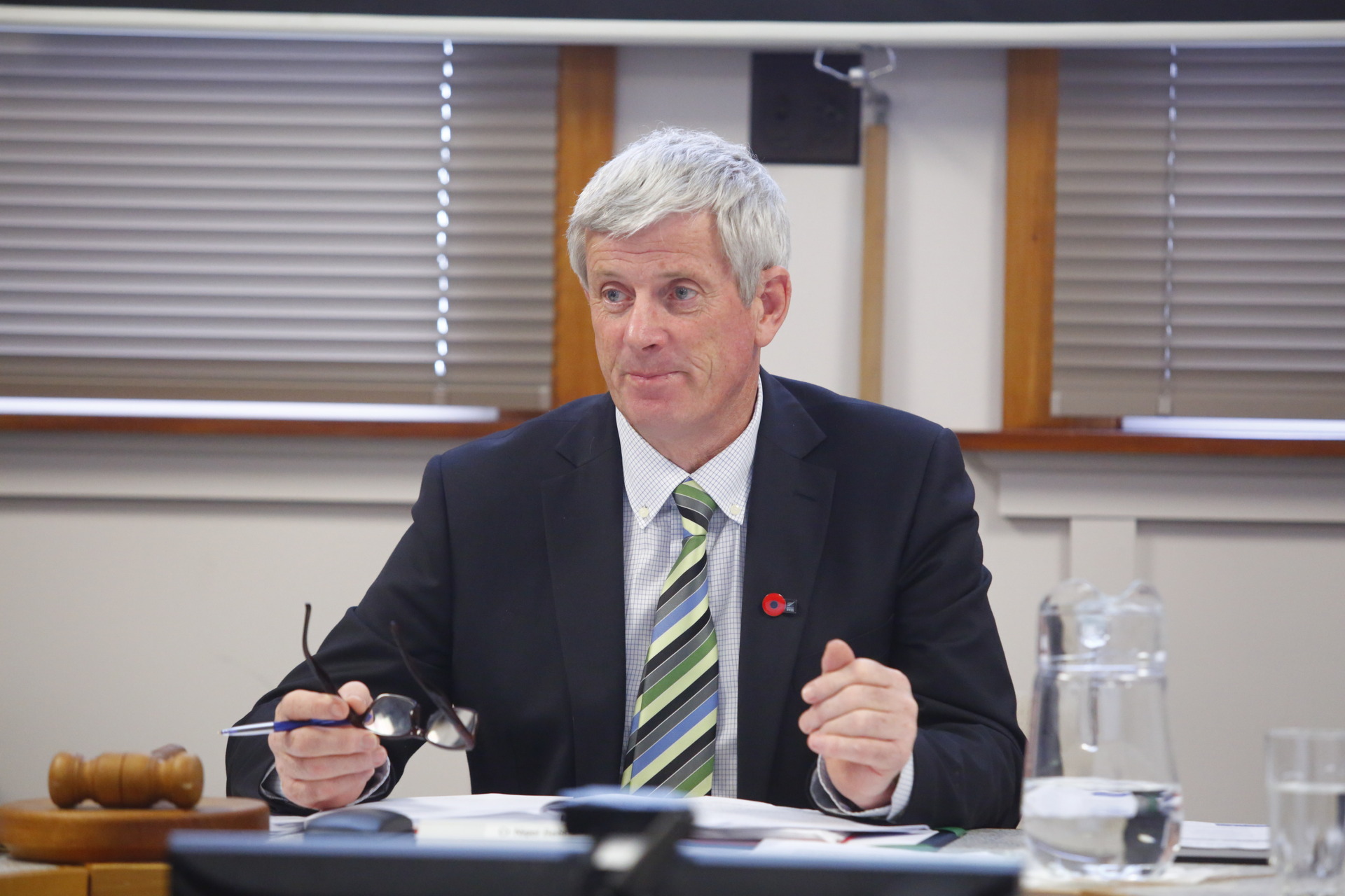 Mayor Andy Watson is excited by forestry's industrial possibilities in Rangitīkei. Photo / Bevan Conley