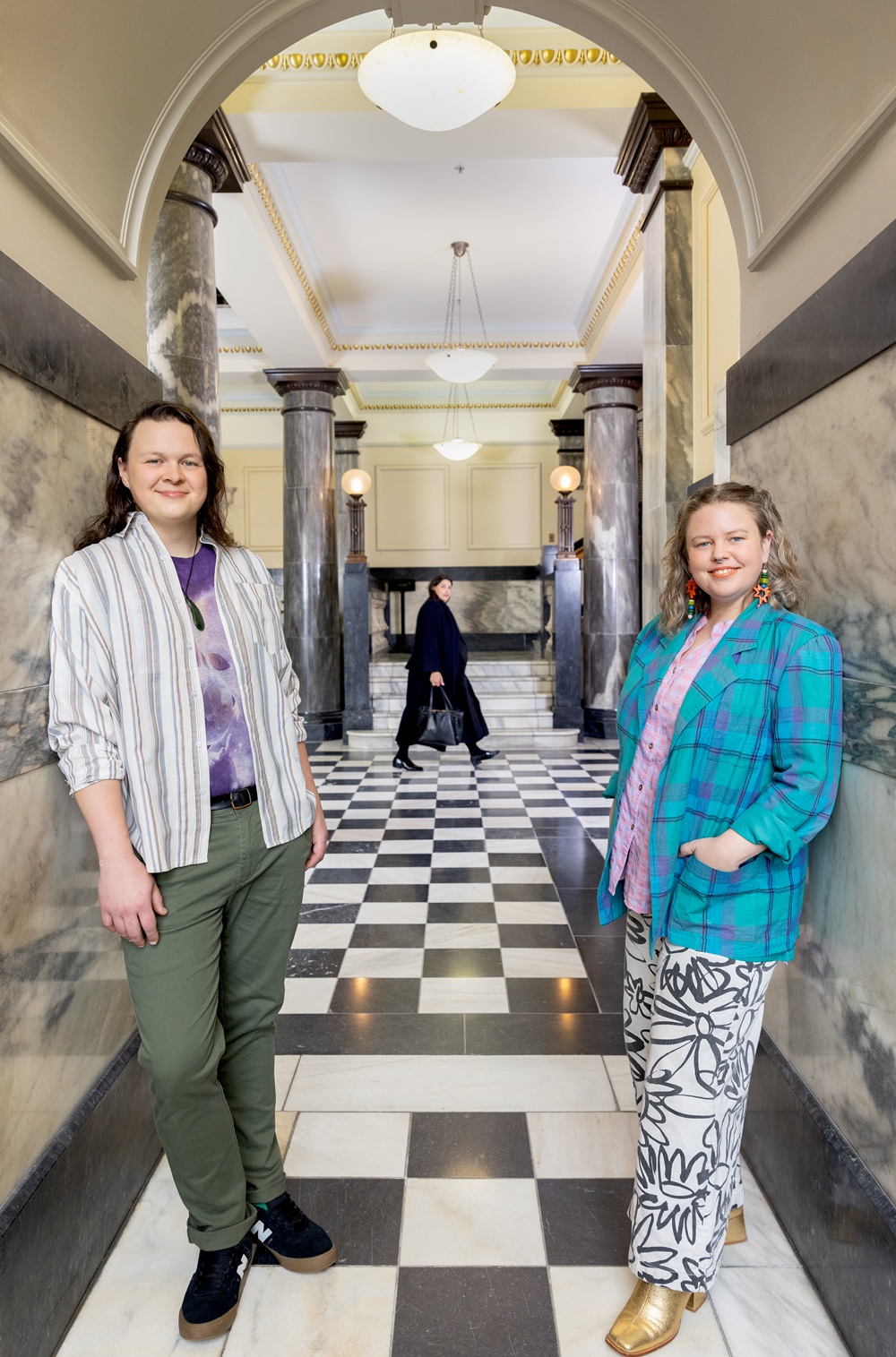 “We are very proud to be part of the culinary capital,” say Max Gordy and Stina Persen. Photo / Babiche Martens
