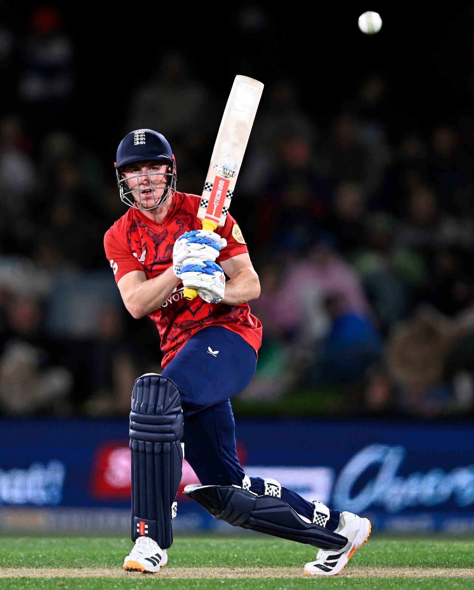 England’s Harry Brook in action against the Black Caps on the ODI tour in October. Photo / Photosport