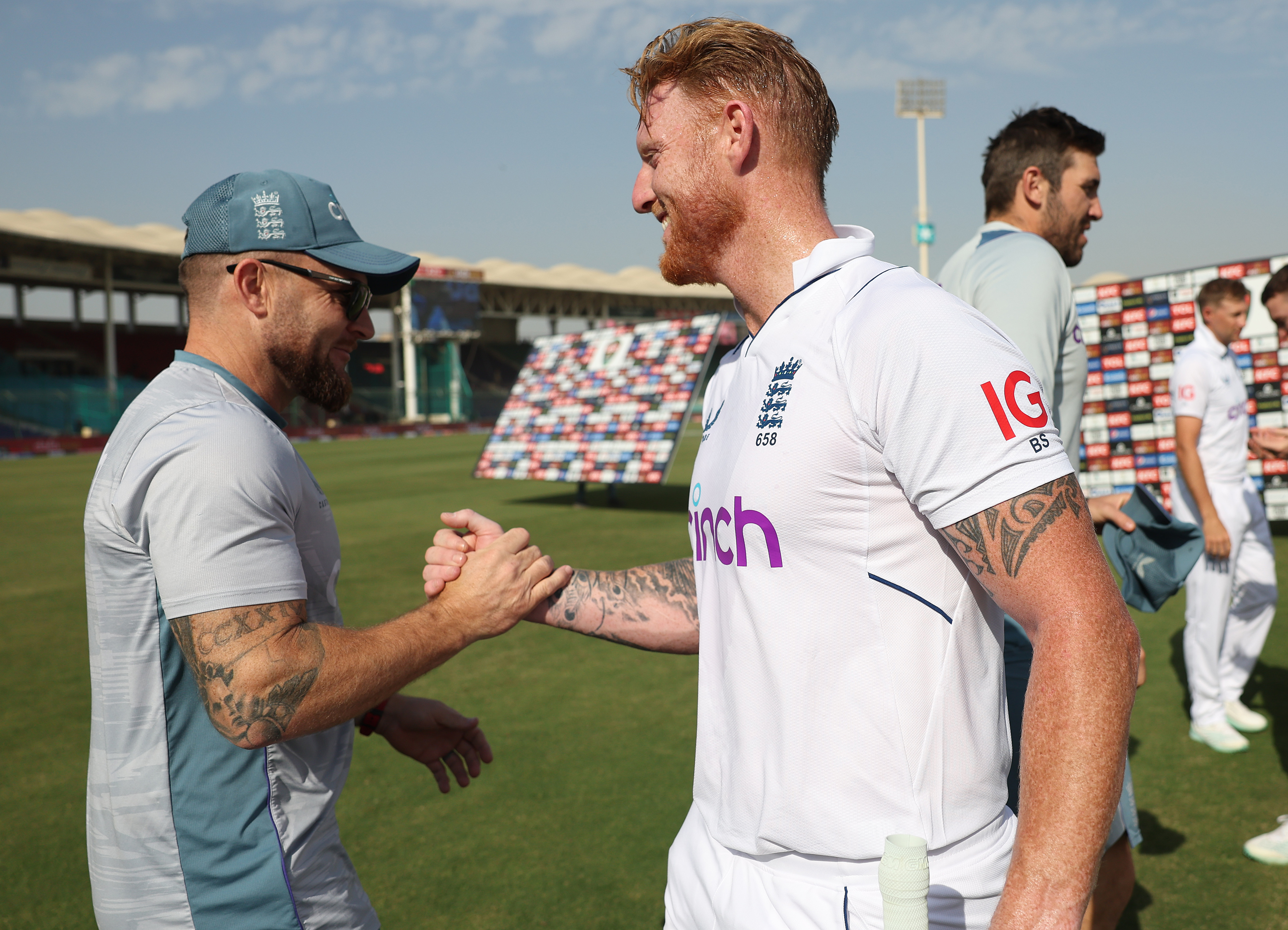 Brendon McCullum has found a kindred spirit in Ben Stokes. Photo / Getty