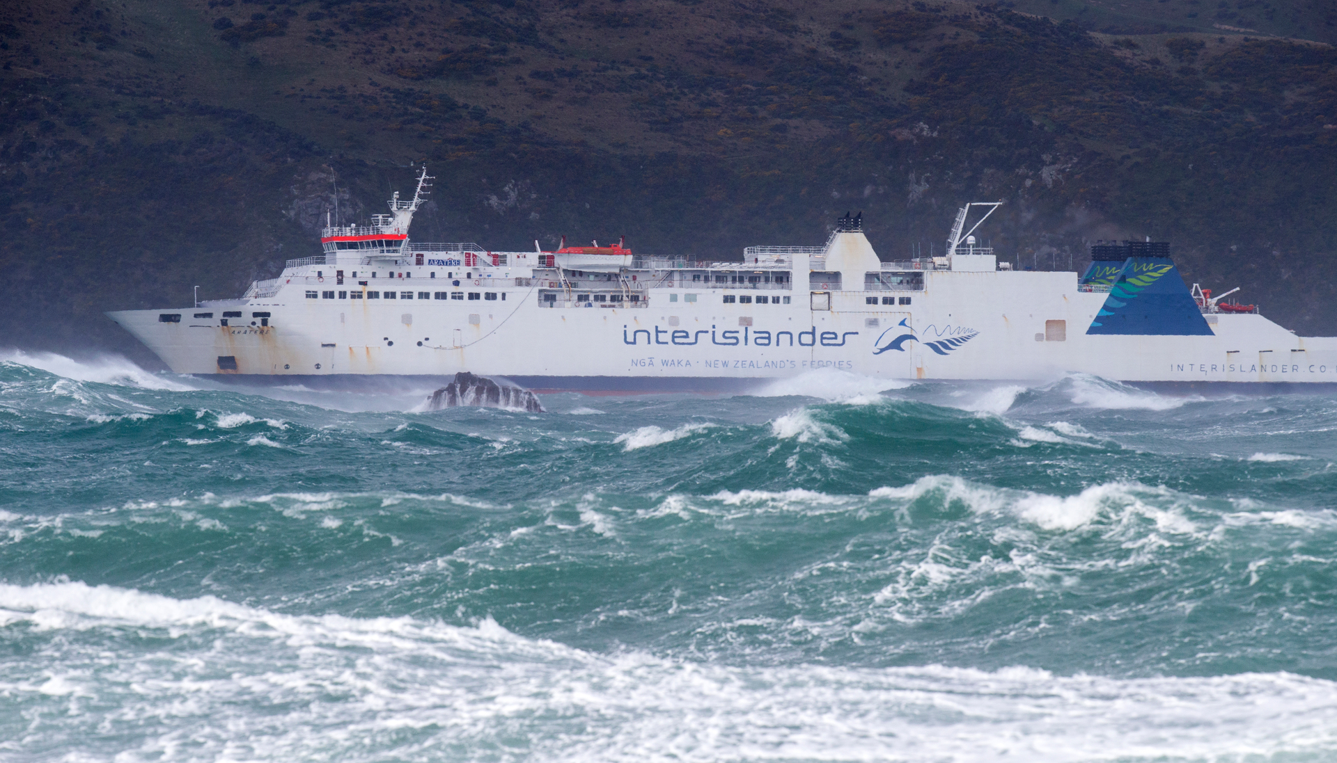 KiwiRail's Interislander fleet is ageing. Photo / Mark Mitchell