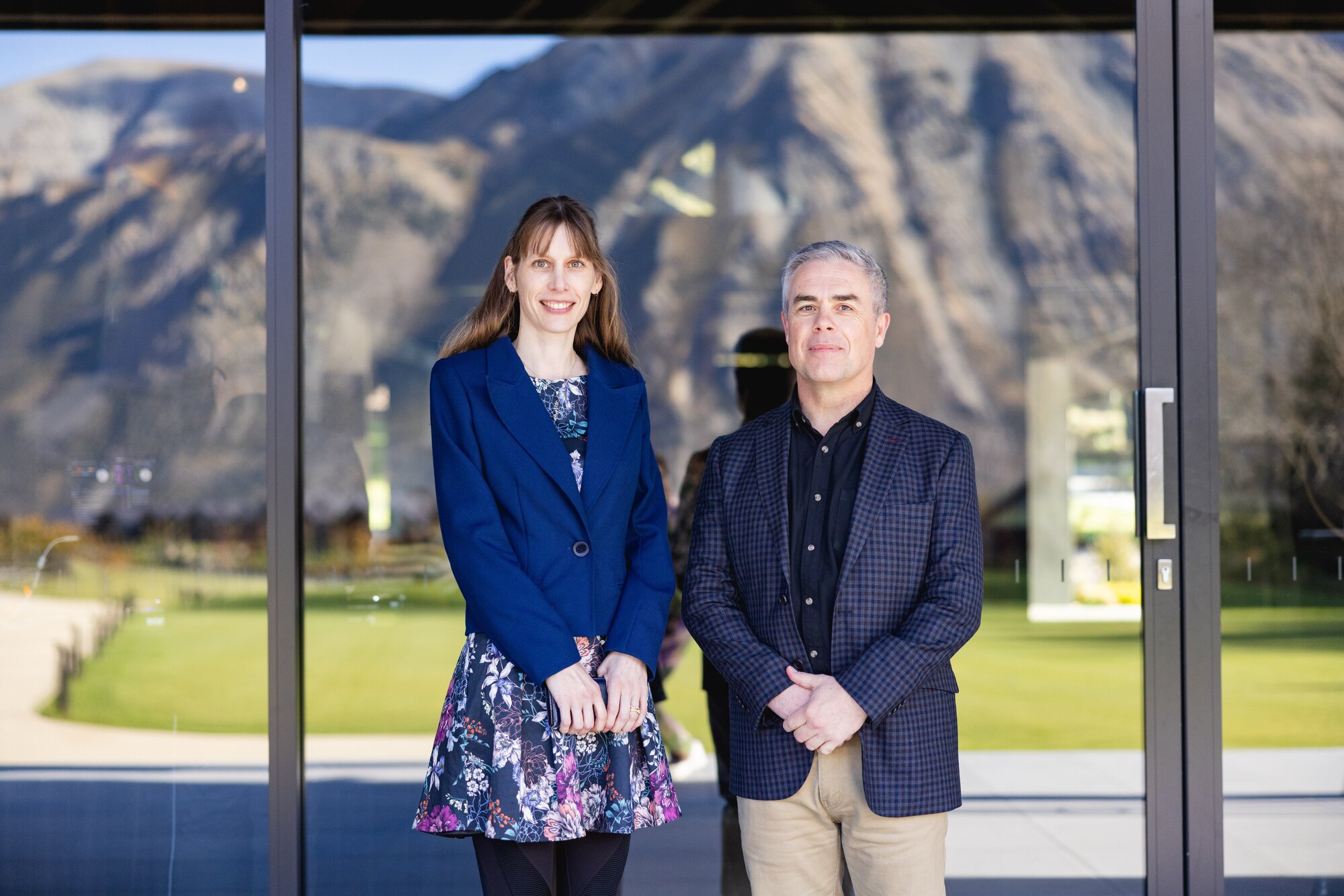 Dr Vanessa Lau and Professor Logan Walker. Photo / Lisa Sun 