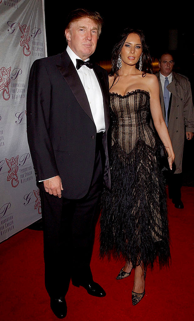 Donald Trump and Melania in 1996. Photo / Getty Images