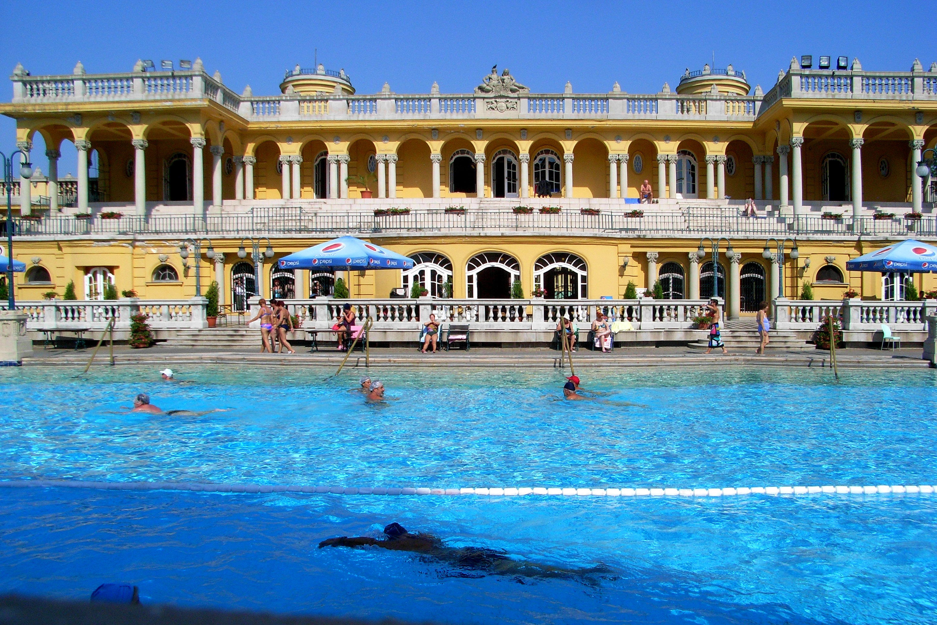 The Szechenyi Bath and Spa in Budapest. Photo / Flickr/hillman54
