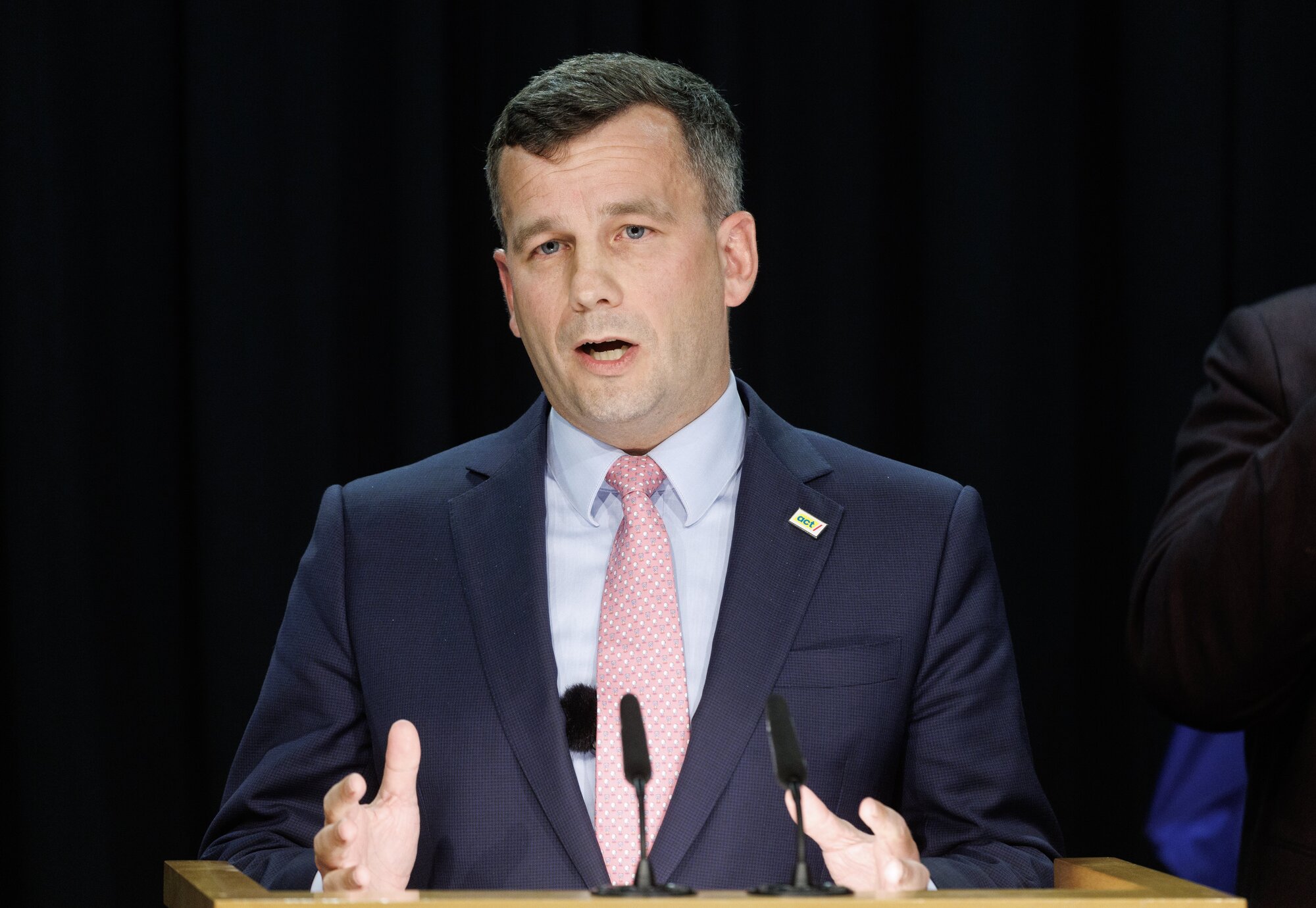 Regulation Minister David Seymour defended his bill on Monday. Photo / Mark Mitchell