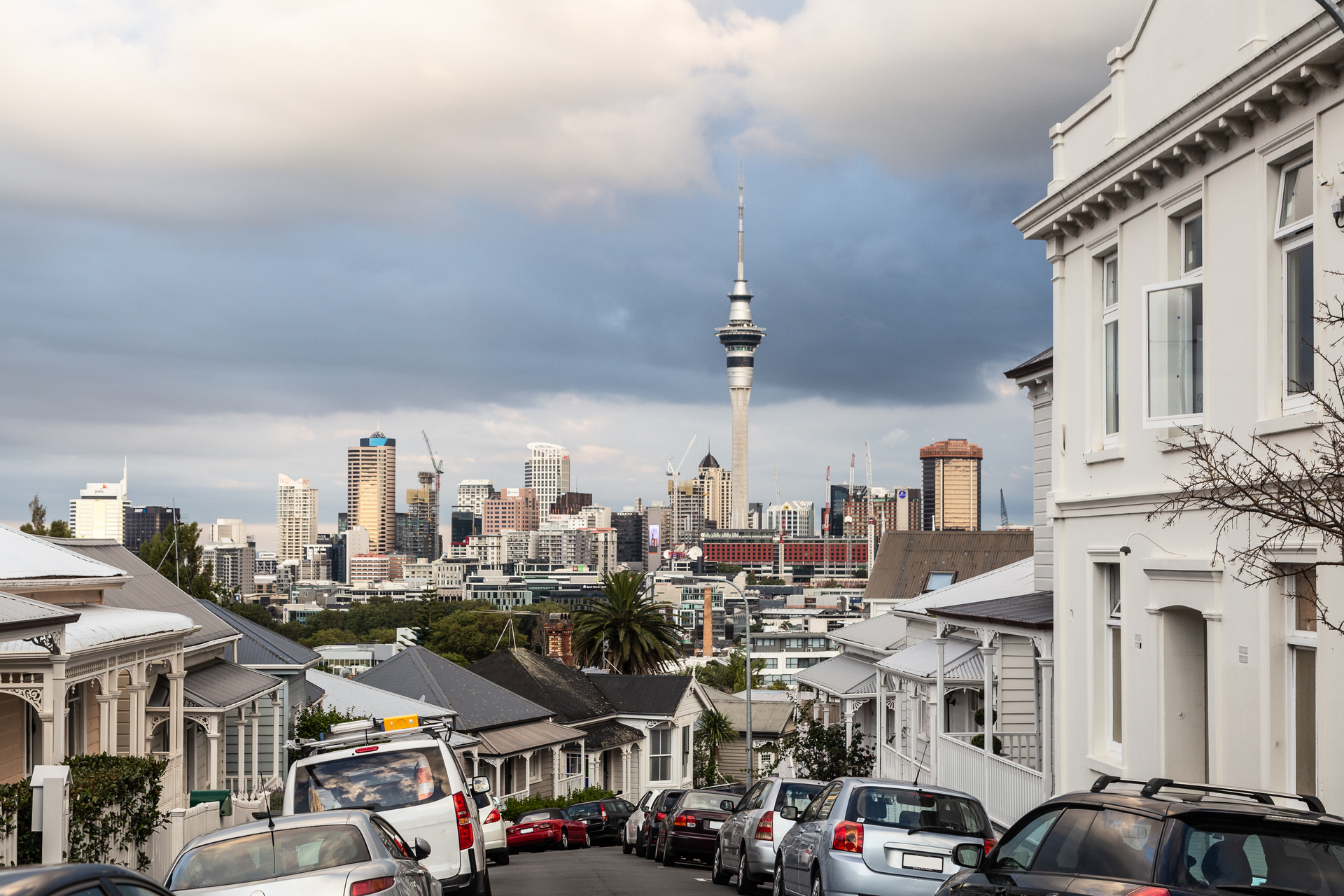 Auckland's average property value dropped 0.8 per cent in May but is still up on this time last year. Photo / Didier Marti