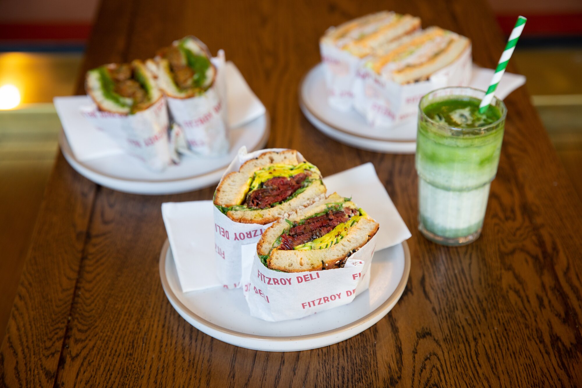 The brisket sandwich from Fitzroy Deli, a new deli on Shortland Street, Auckland. Photo / Sylvie Whinray