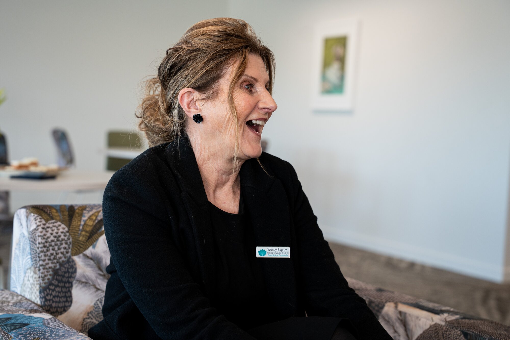 Funeral director Wendy Bygrave says she always wanted a career that involved helping people. Photo / Alyse Wright