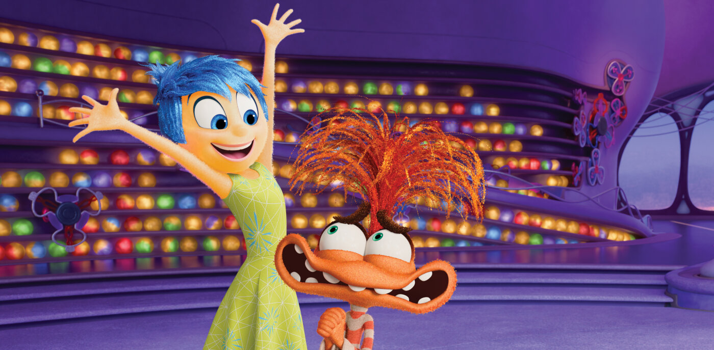 Inside Out 2 introduces the character Anxiety. Photo / Disney