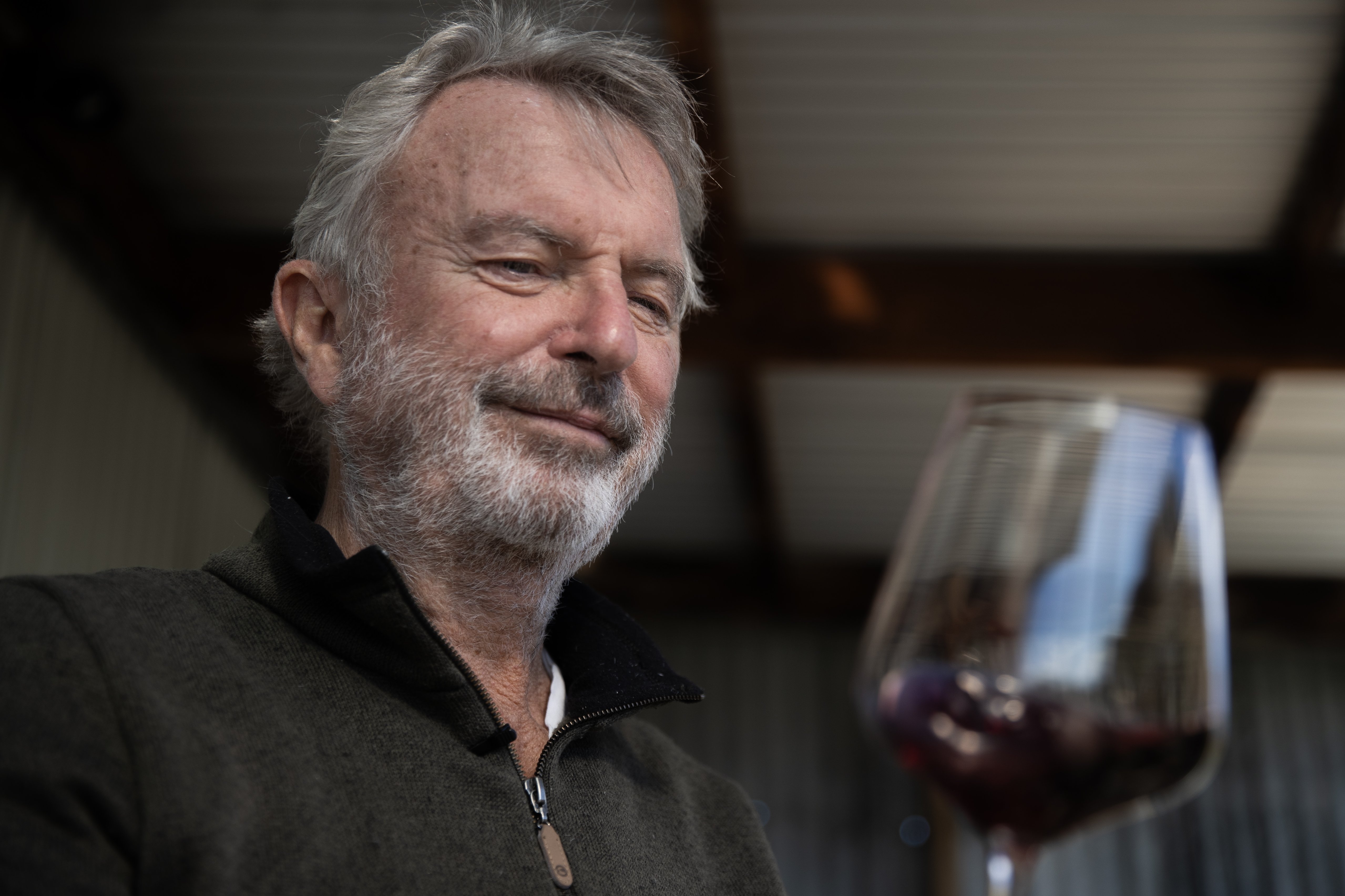 Sam Neill thinks Two Paddocks might have another vintage year. Photo / George Heard