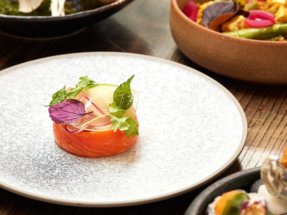 Chef Sid Sahrawat's take on modern Indian at Cassia. Photo / Babiche Martens