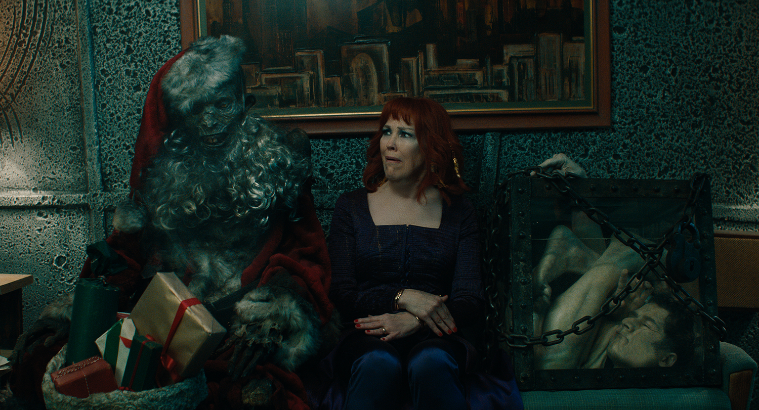 Catherine O'Hara is back as the 'lavishly pretentious' artist Delia Deetz. Photo / Warner Bros