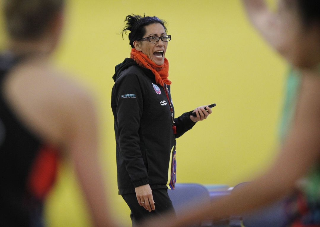 Dame Noeline Taurua has been stood down as Silver Ferns coach. Photo / Christine Cornege