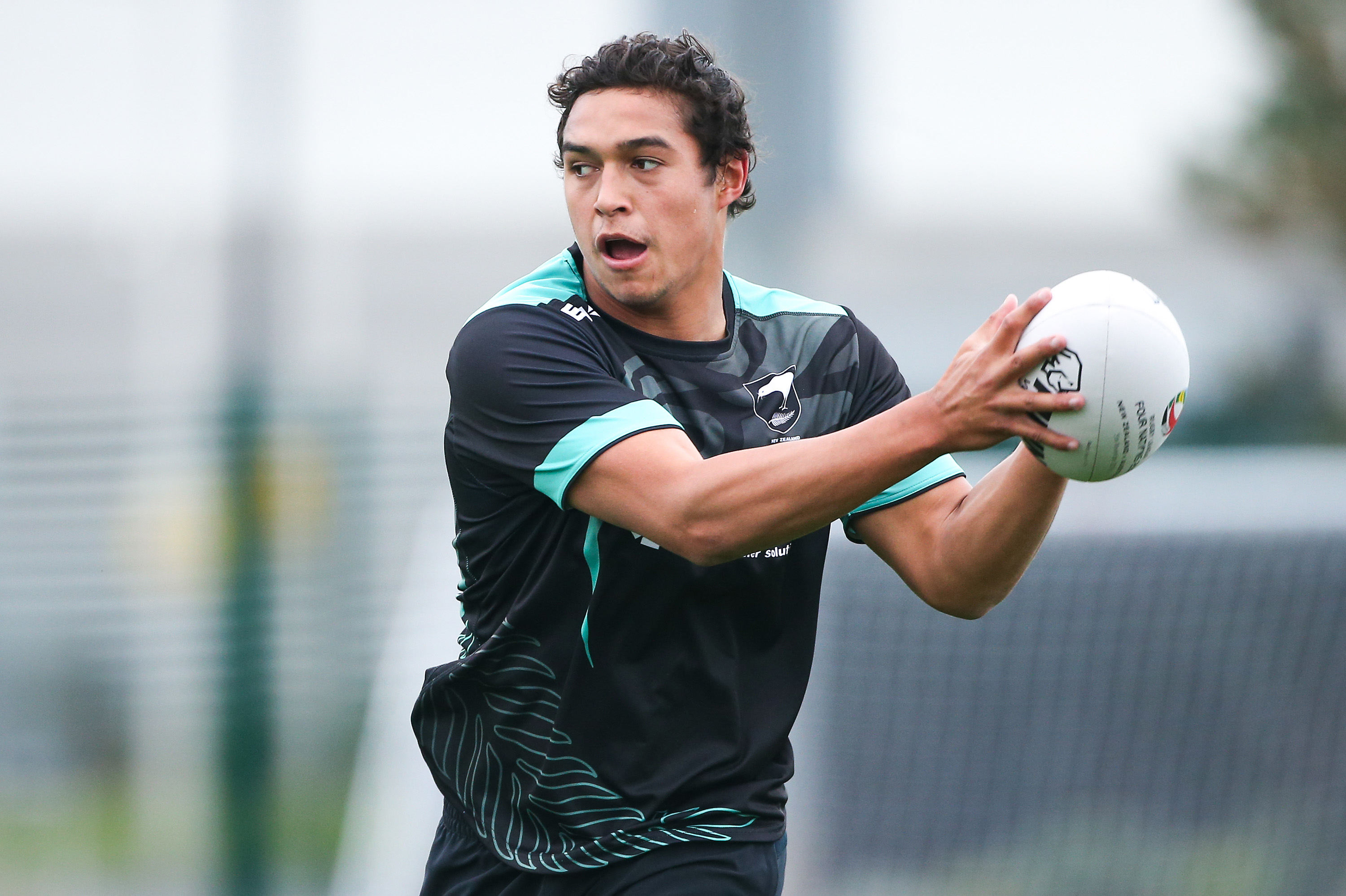 Penrith playmaker Te Maire Martin will debut for the Kiwis against Scotland on Saturday. Photo / Photosport.