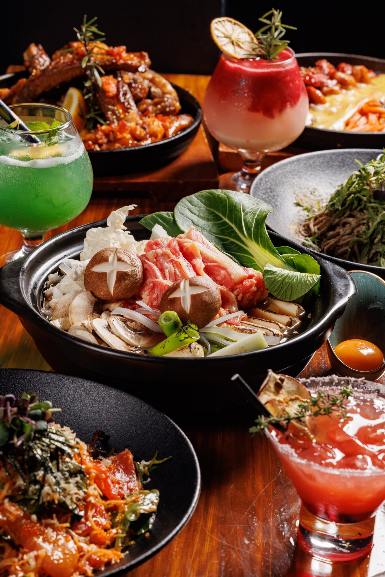 Ongi's Japananese style hotpot. Photo / Babiche Martens