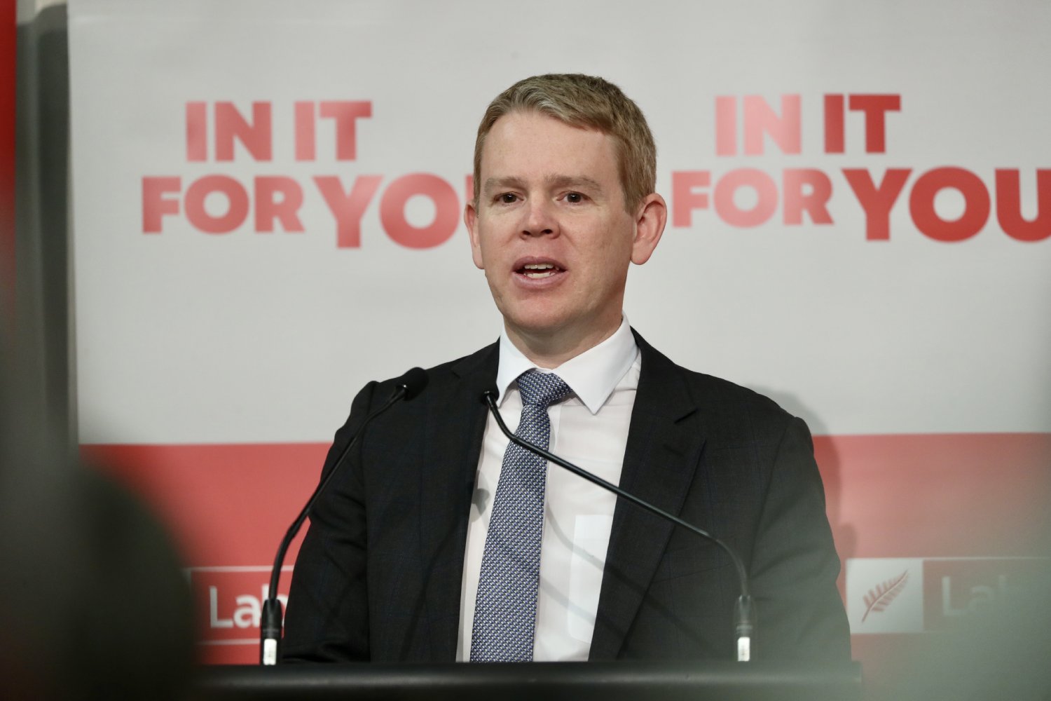 Labour leader Chris Hipkins. Photo / Mark Mitchell