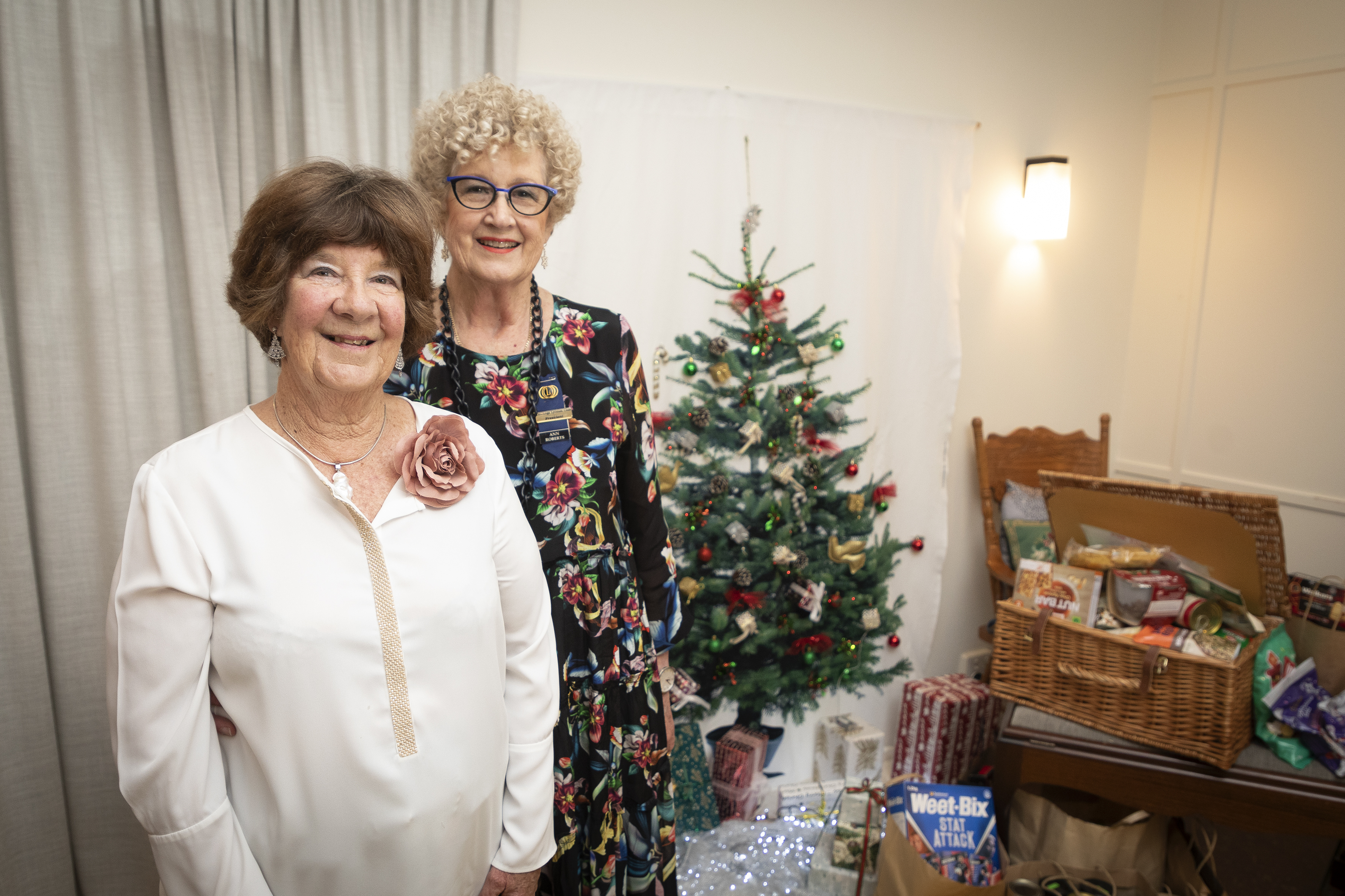 Tauranga Lyceum Club vice president Marion Chandler (left) and president Ann Roberts. Photo / Andrew Warner
