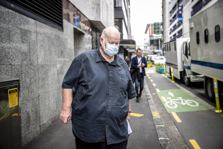 Ross Browne can now be named after appearing in the Auckland District Court today. Photo / Michael Craig