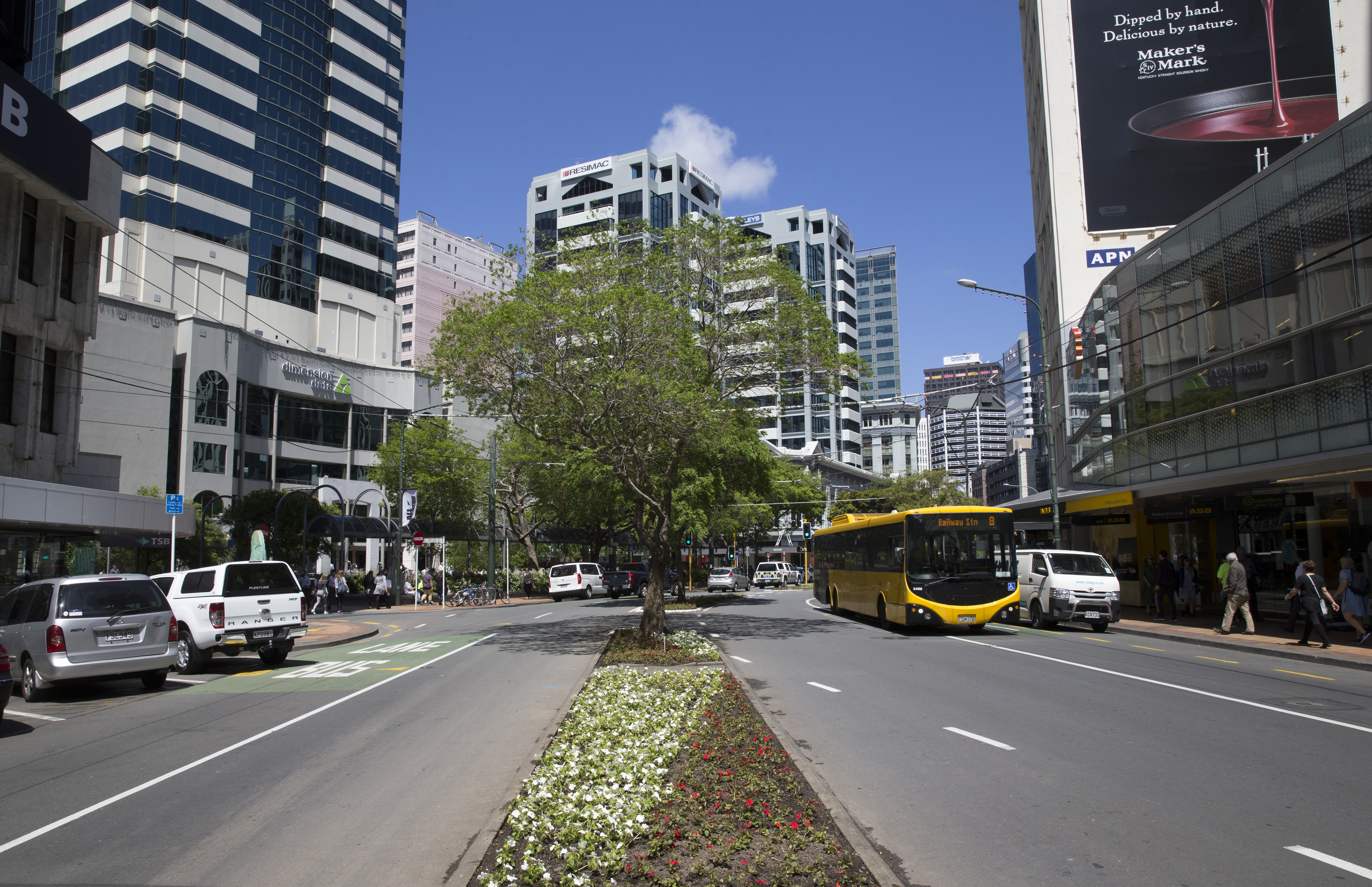 Lambton Quay. Photo/Mark Mitchell