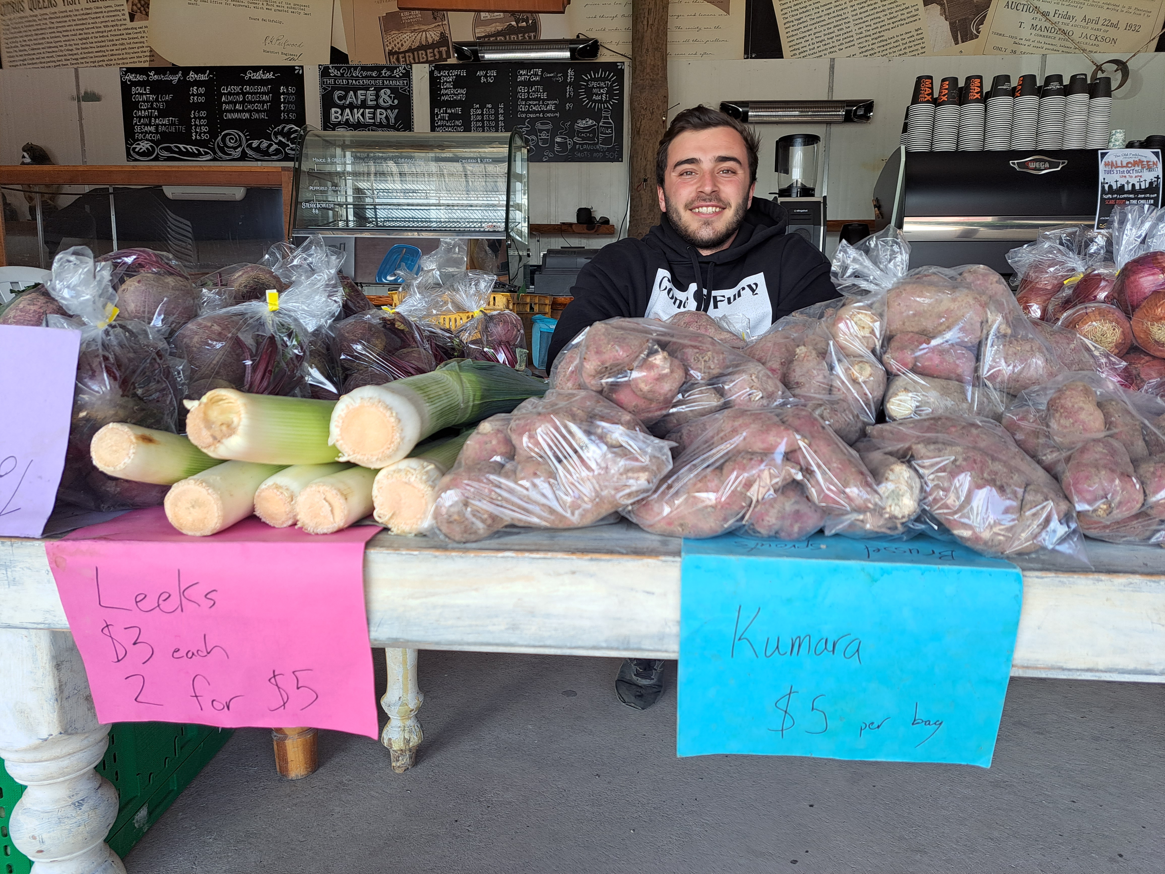 Northland grower Joe Thistlethwaite, who has a market stall in Kerikeri, said he’s had problems getting his apples, which are sourced from Hawke's Bay.