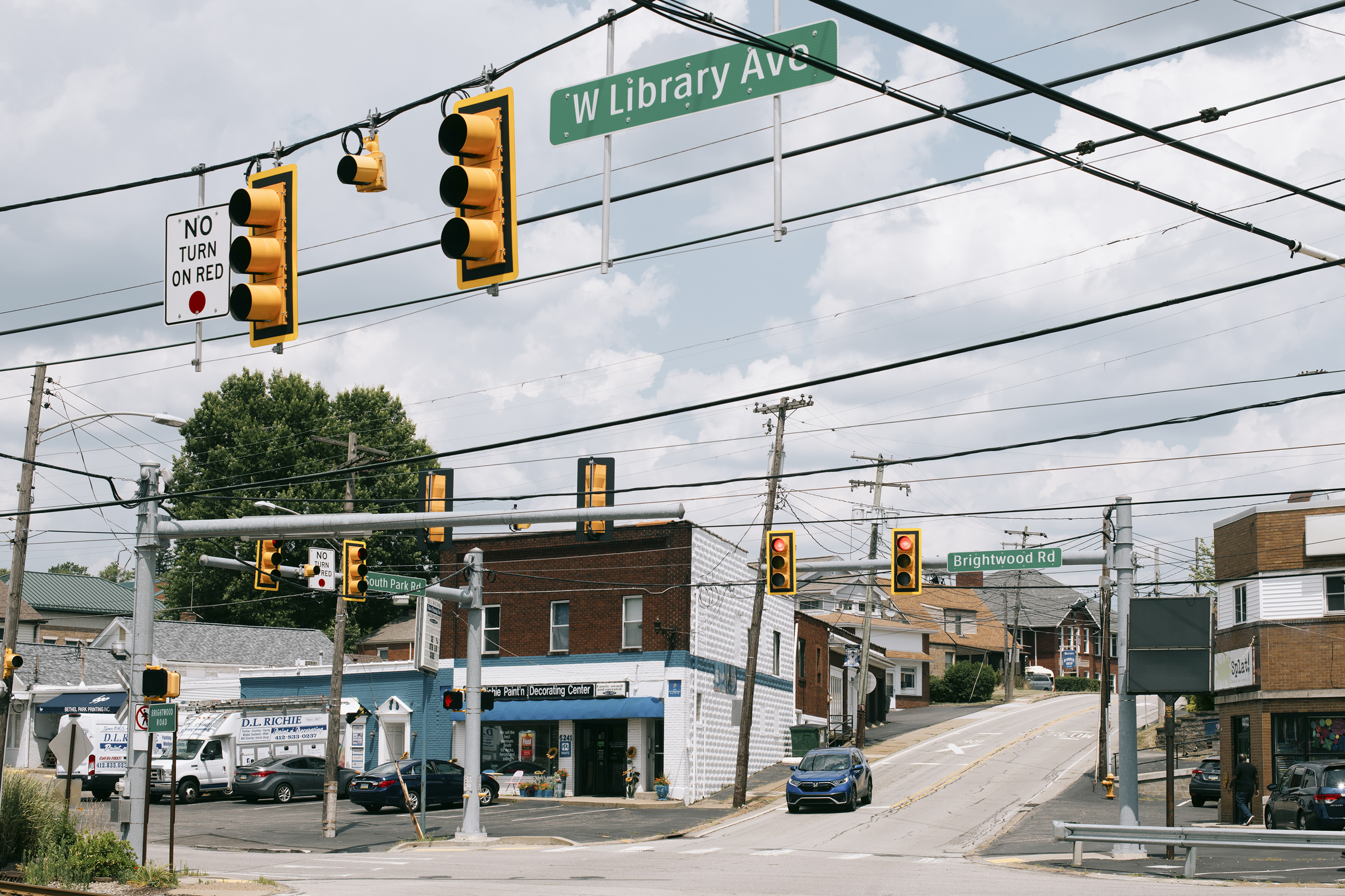 Bethel Park, a mostly white borough of about 32,000 where Thomas Crooks spent nearly all of his life. Photo / Kristian Thacker, The New York Times