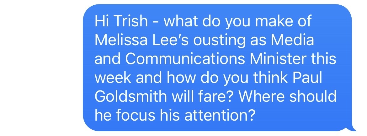 One Good Text with Trish Sherson, of Sherson Willis.