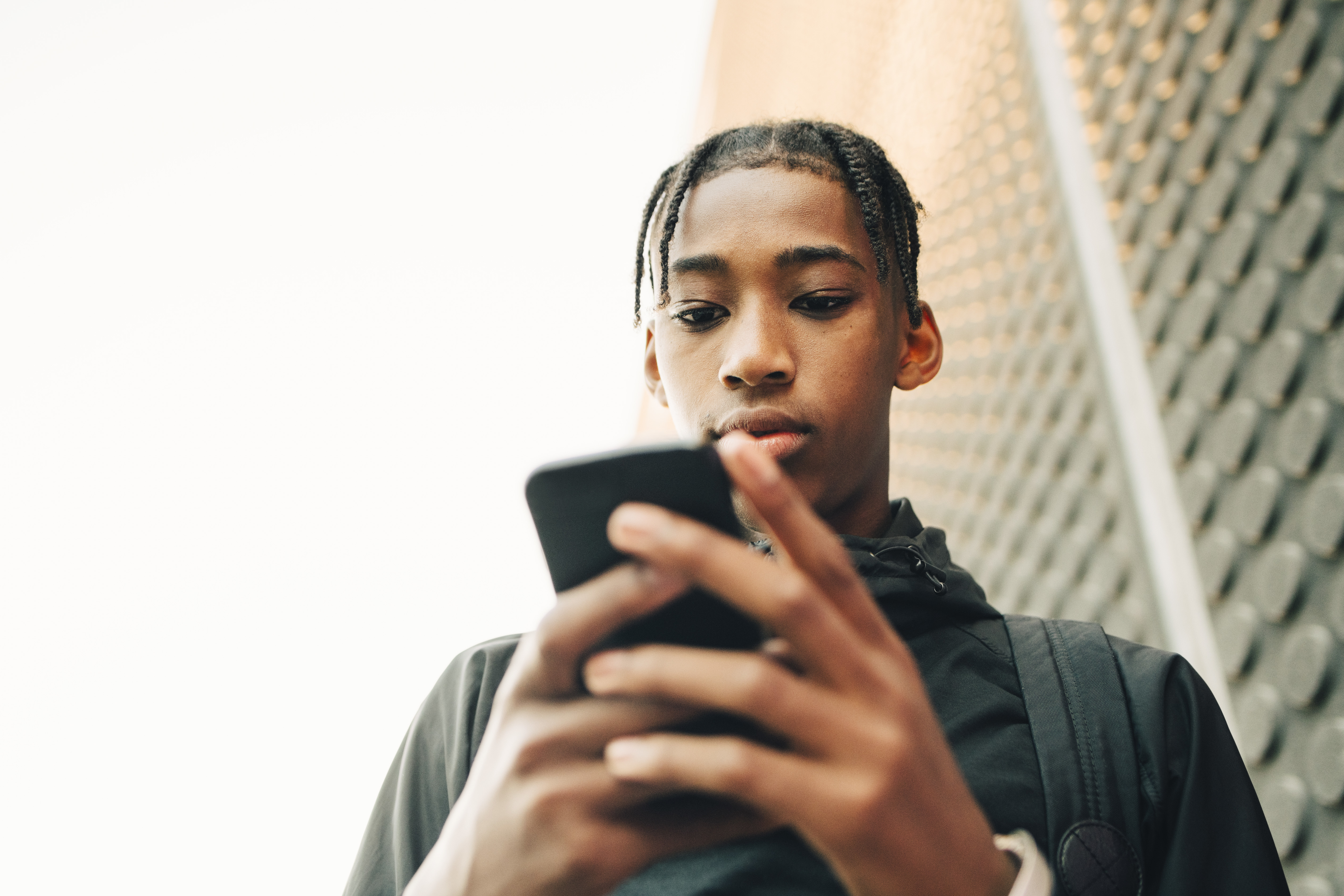 How to talk to your kids about sextortion and healthy device habits. Photo / Getty Images