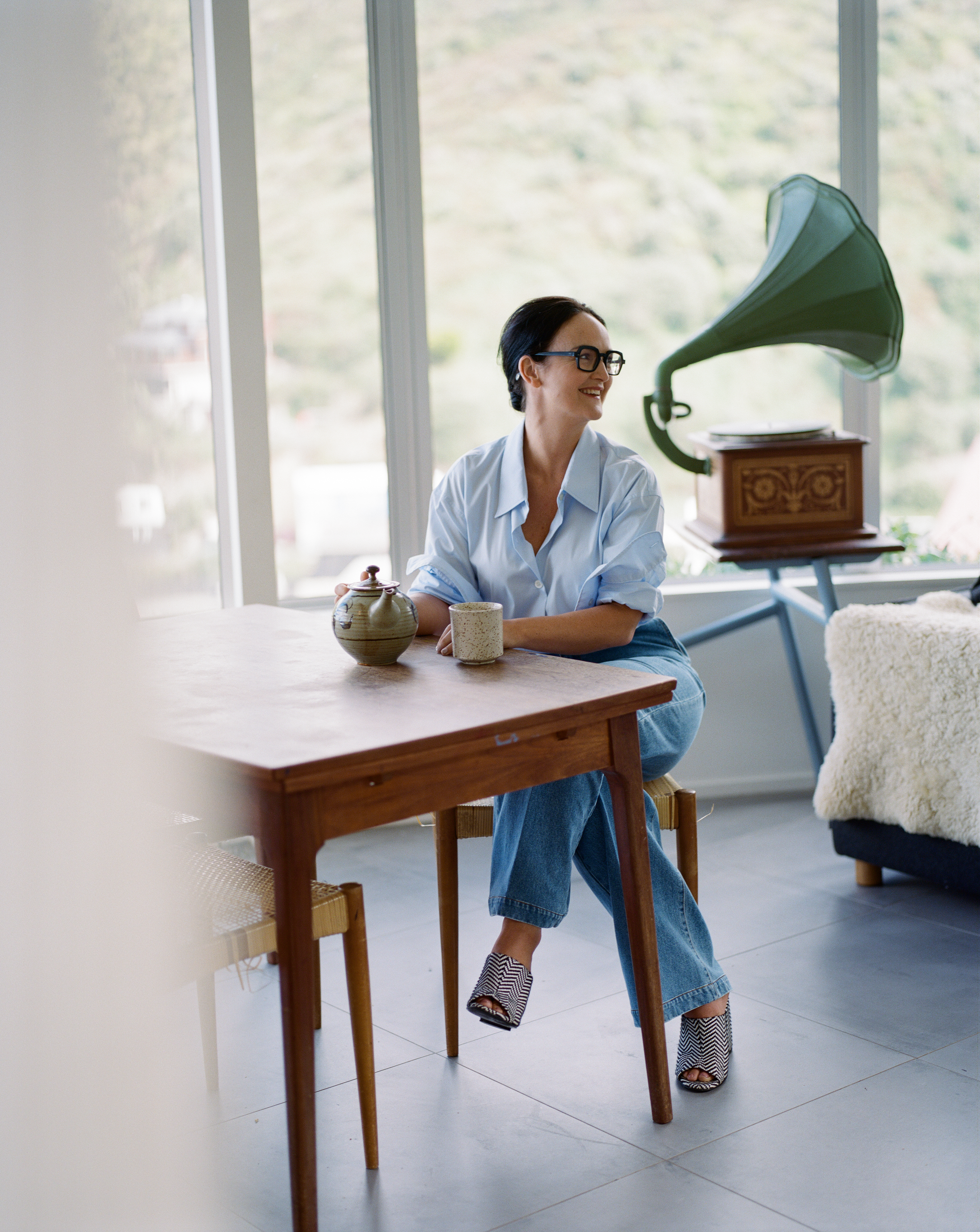 Frances Shoemack's home is filled with treasures from her travels. Photo / Ruby Holland