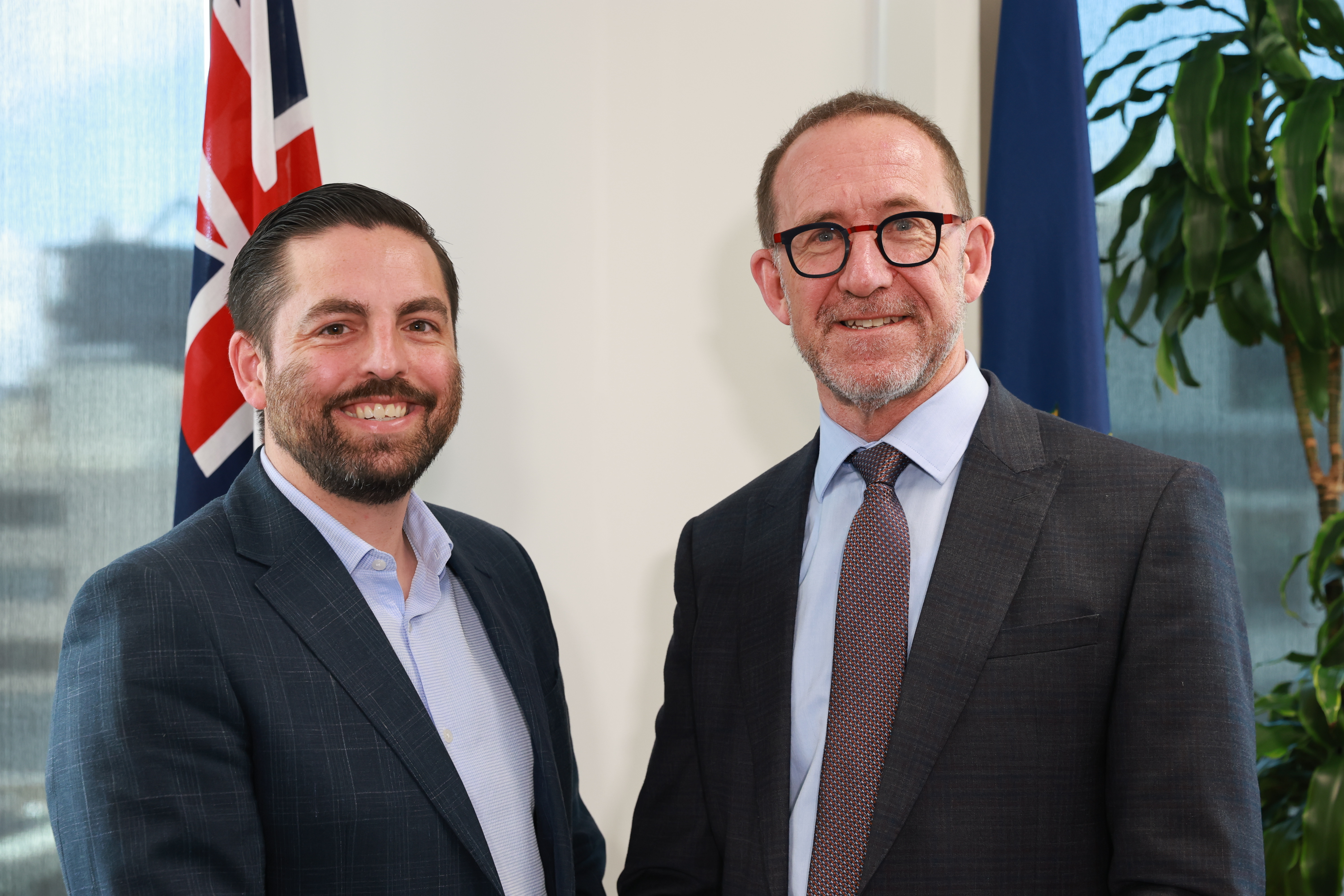 Incoming Wellington Mayor Andrew Little has announced Labour ally Ben McNulty as his deputy for the first half of the term. Photo / Mark Mitchell