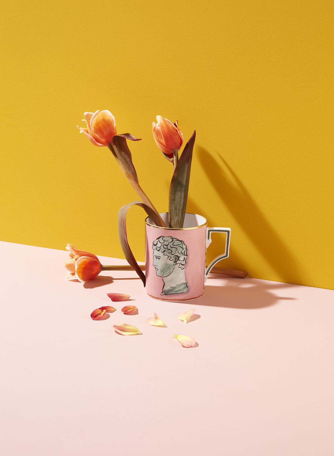 A mug from the Luke Edward Hall x Ginori 1735 Il Viaggio Di Nettuno collection. Photo / Supplied
