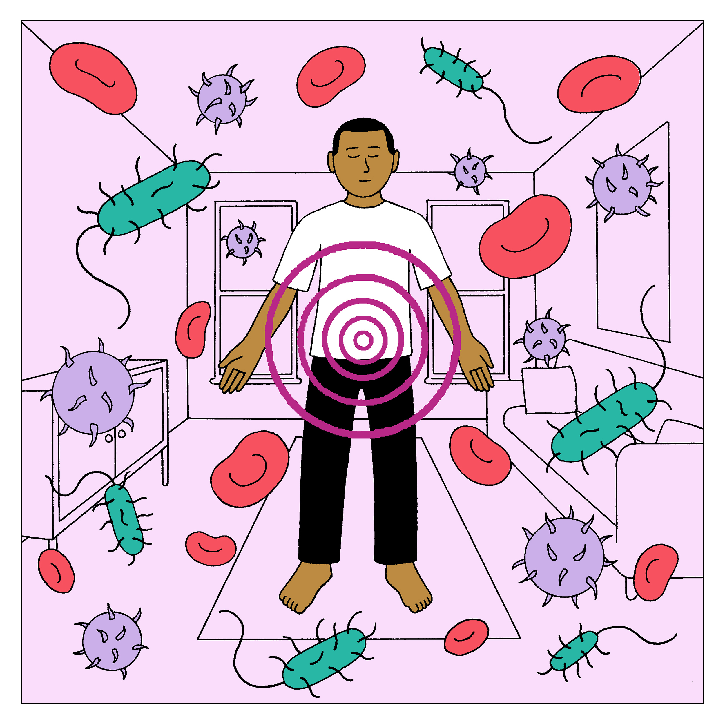 Inflammation has become a bit of a dirty word. But inflammation, when it functions normally, is a natural and helpful response by the body to protect us. Illustration / Pete Gamlen, The New York Times