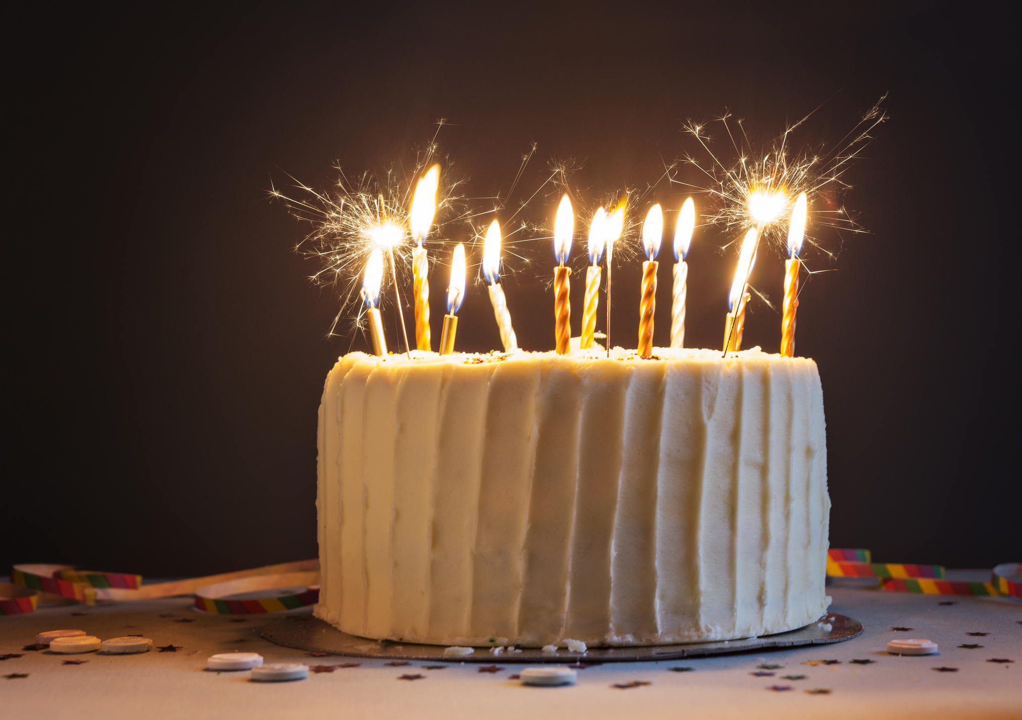 Animated Happy Birthday Cake with Name Megan and Burning Candles — Download  on Funimada.com