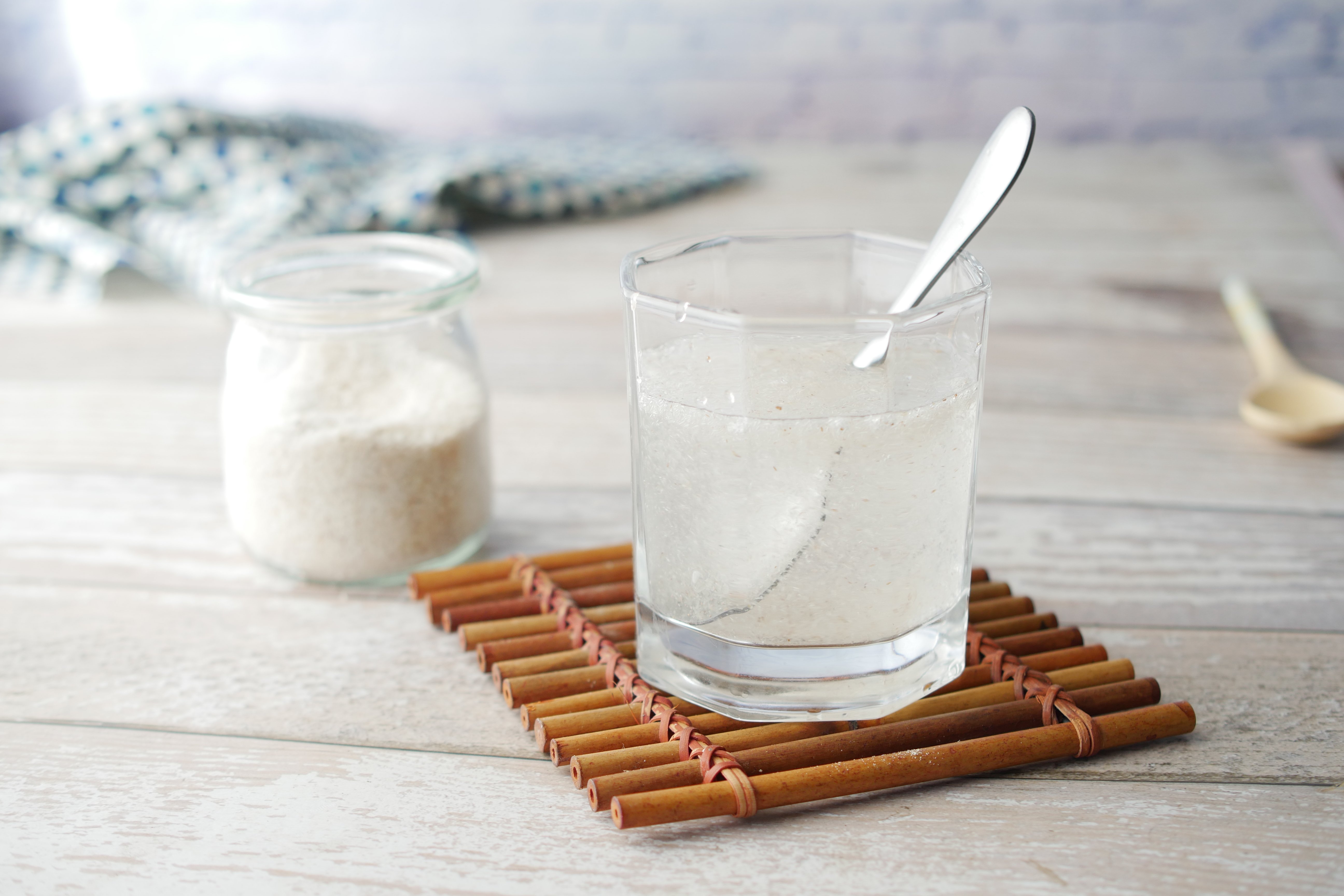 You can mix psyllium fibre into a drink or add it to your food. Photo / Getty Images