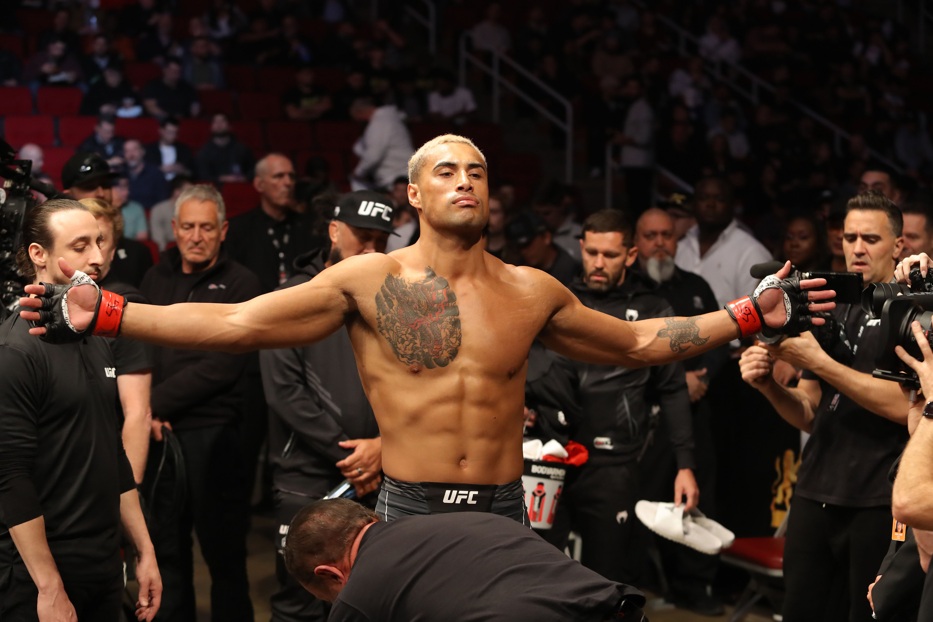 Carlos Ulberg is expected to return to the UFC octagon in March. Photo / Photosport