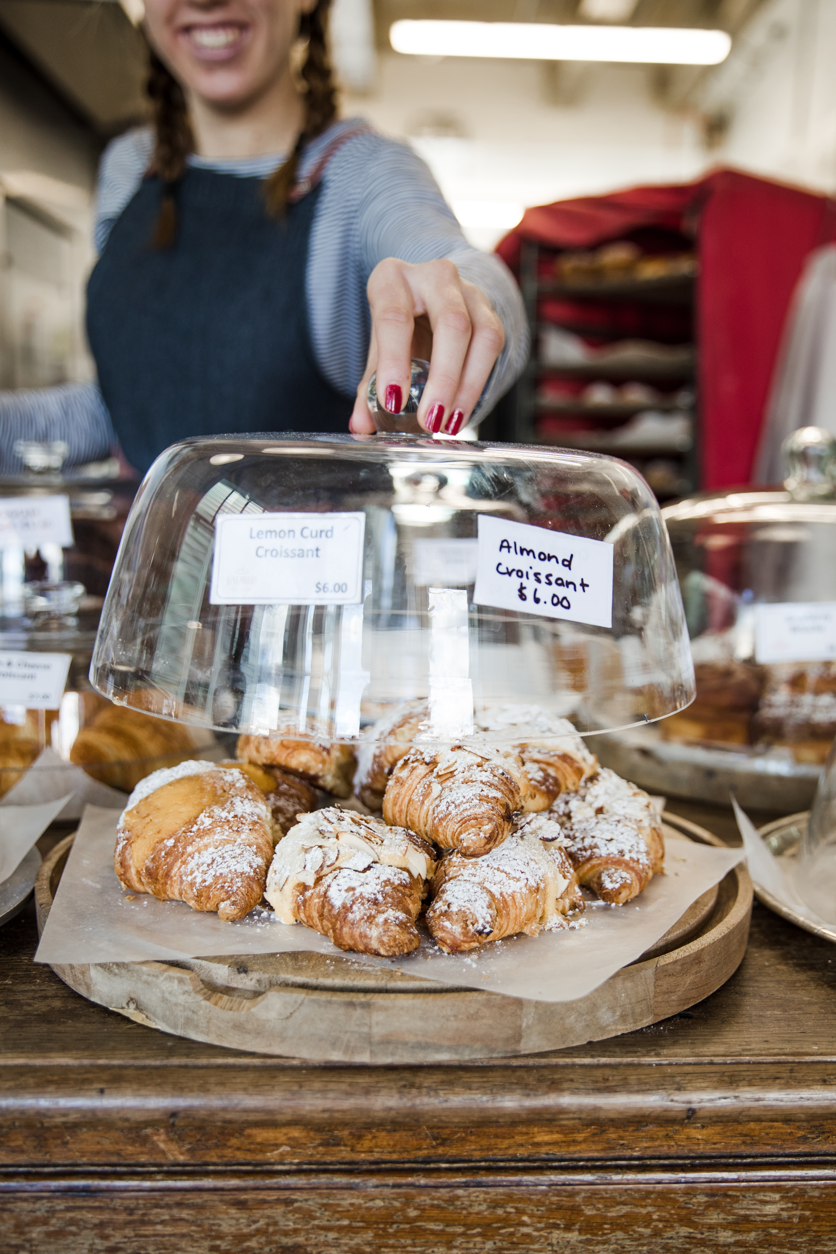 Pick up a freshly baked pastry from Ringawera Bakery. Photo / Auckland Unlimited