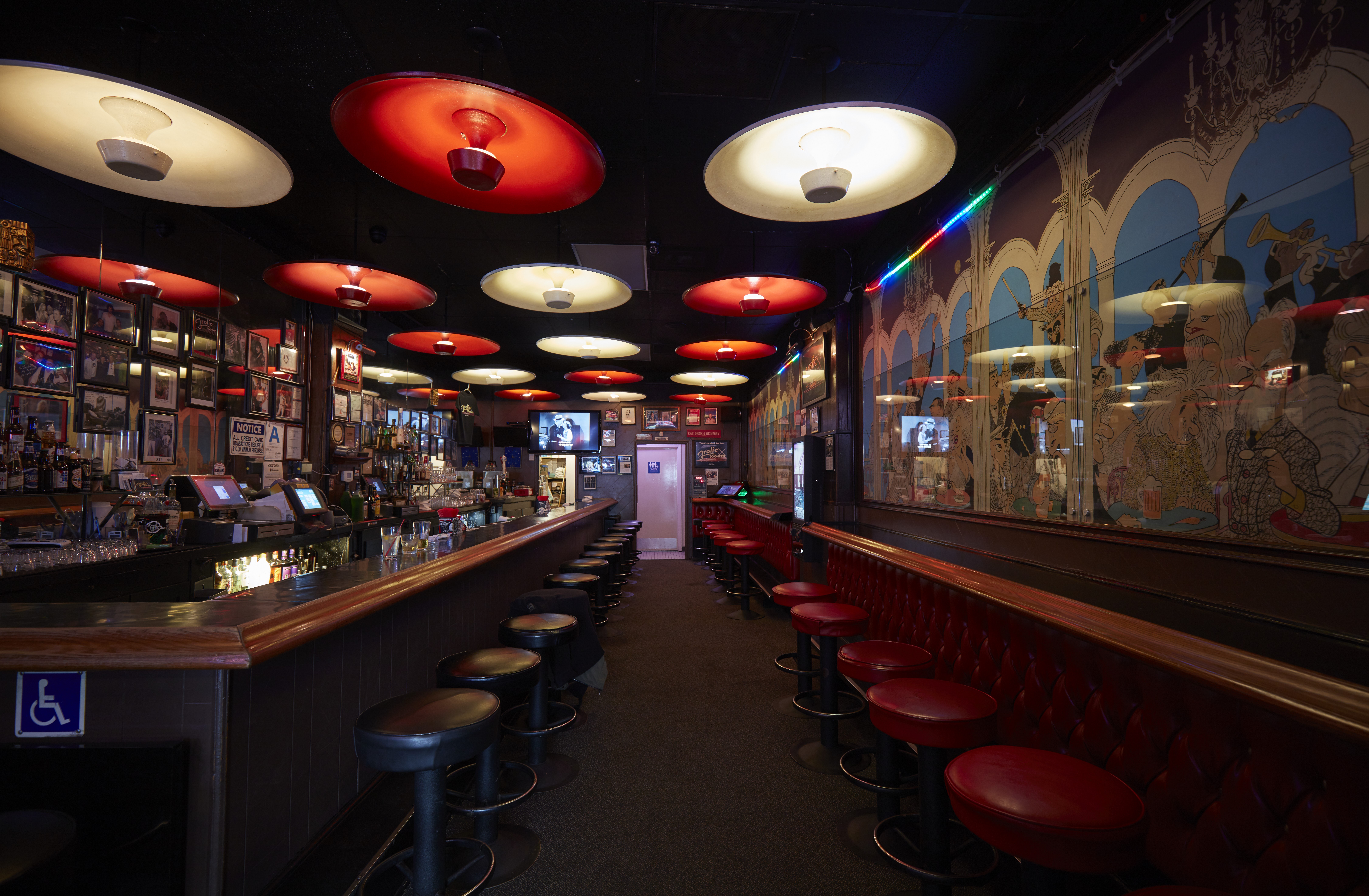 Enjoy a drink in the Frolic Room. Photo / Supplied