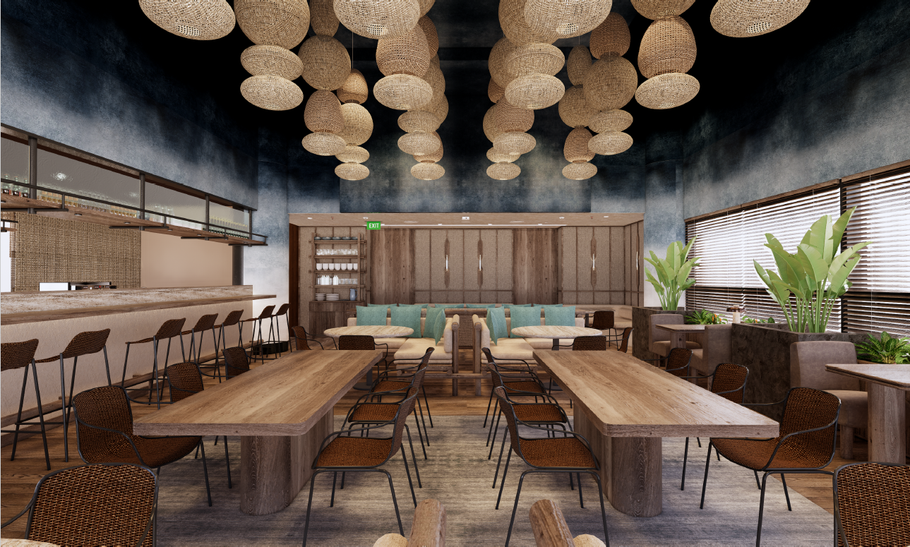 A rendering of Metita at SkyCity, designed by CNTRL Space. Photo / Supplied