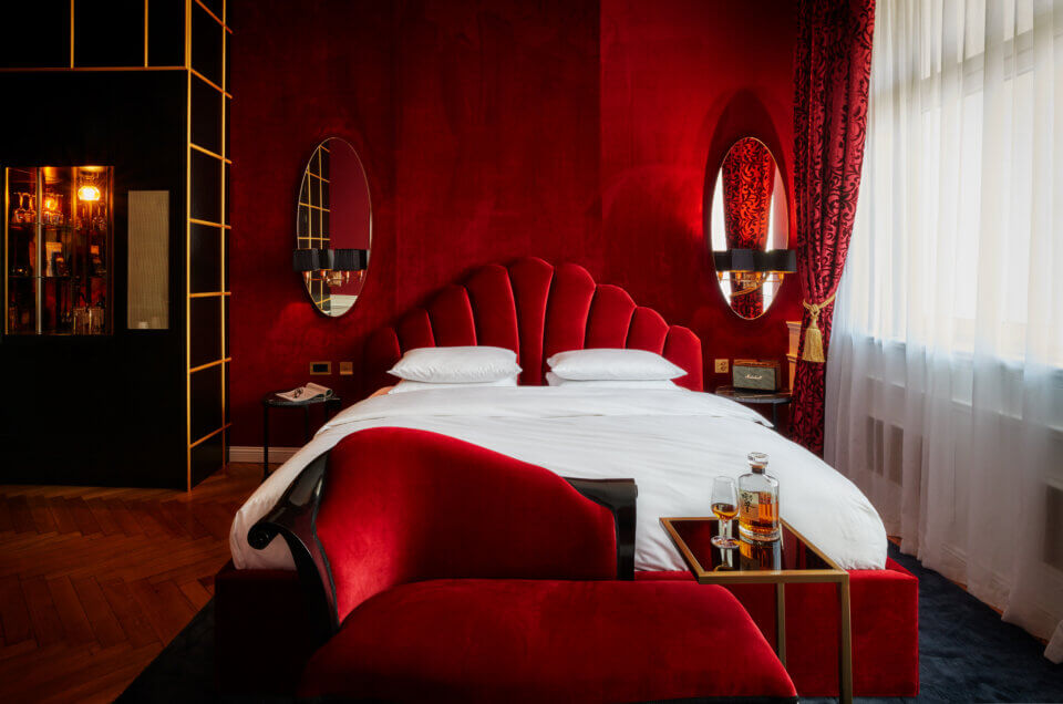 Berlin's Provocateur Hote, inspired by the burlesque's golden days in the early 20th century, is designed to envelop the senses with its opulent interiors. Photo / Supplied
