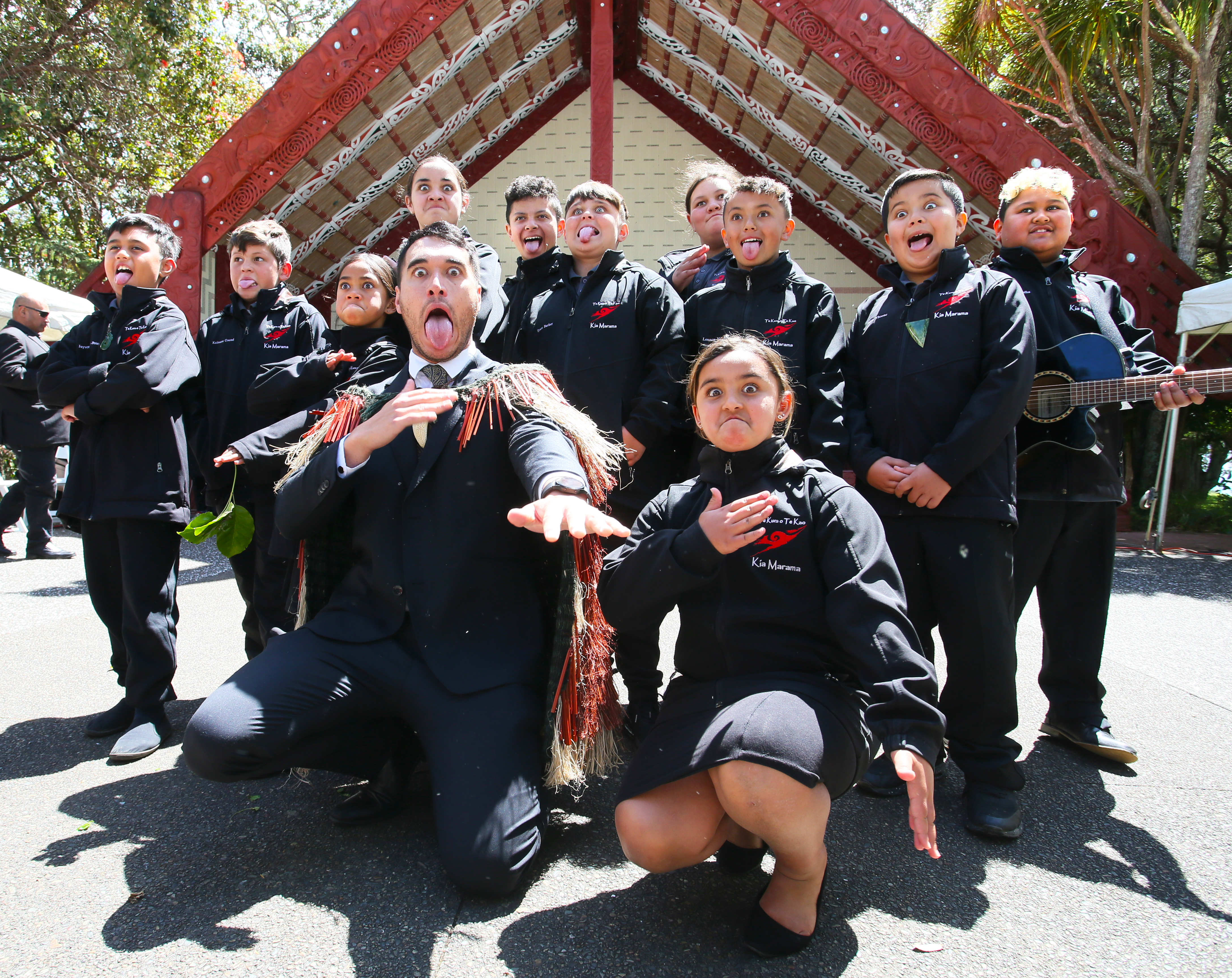 Far North Kahika (Mayor) Moko Tepania at his incoming council’s Waitangi Treaty Grounds pōwhiri in October last year. Photo / Tania Whyte