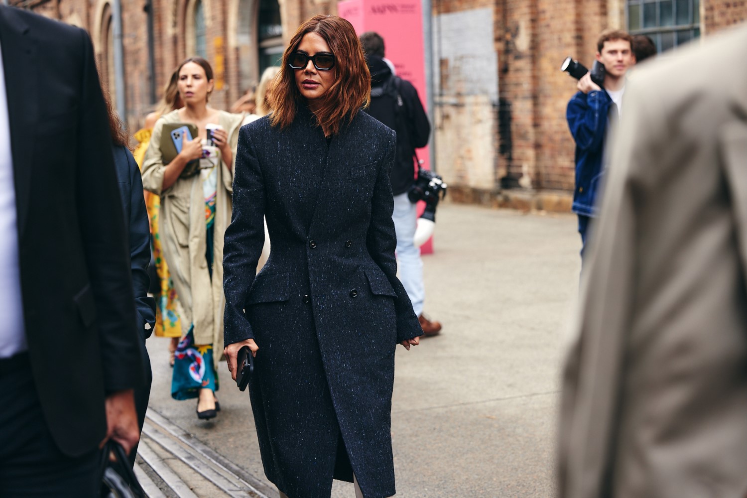 Vogue Australia editor-in-chief Christine Centenera attends Afterpay Australian Fashion Week 2023 Day One. Photo / Danielle Castano for Afterpay.